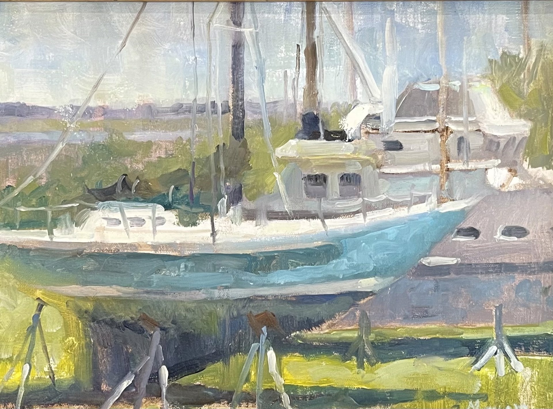 Boatyard by Laurie Meyer
