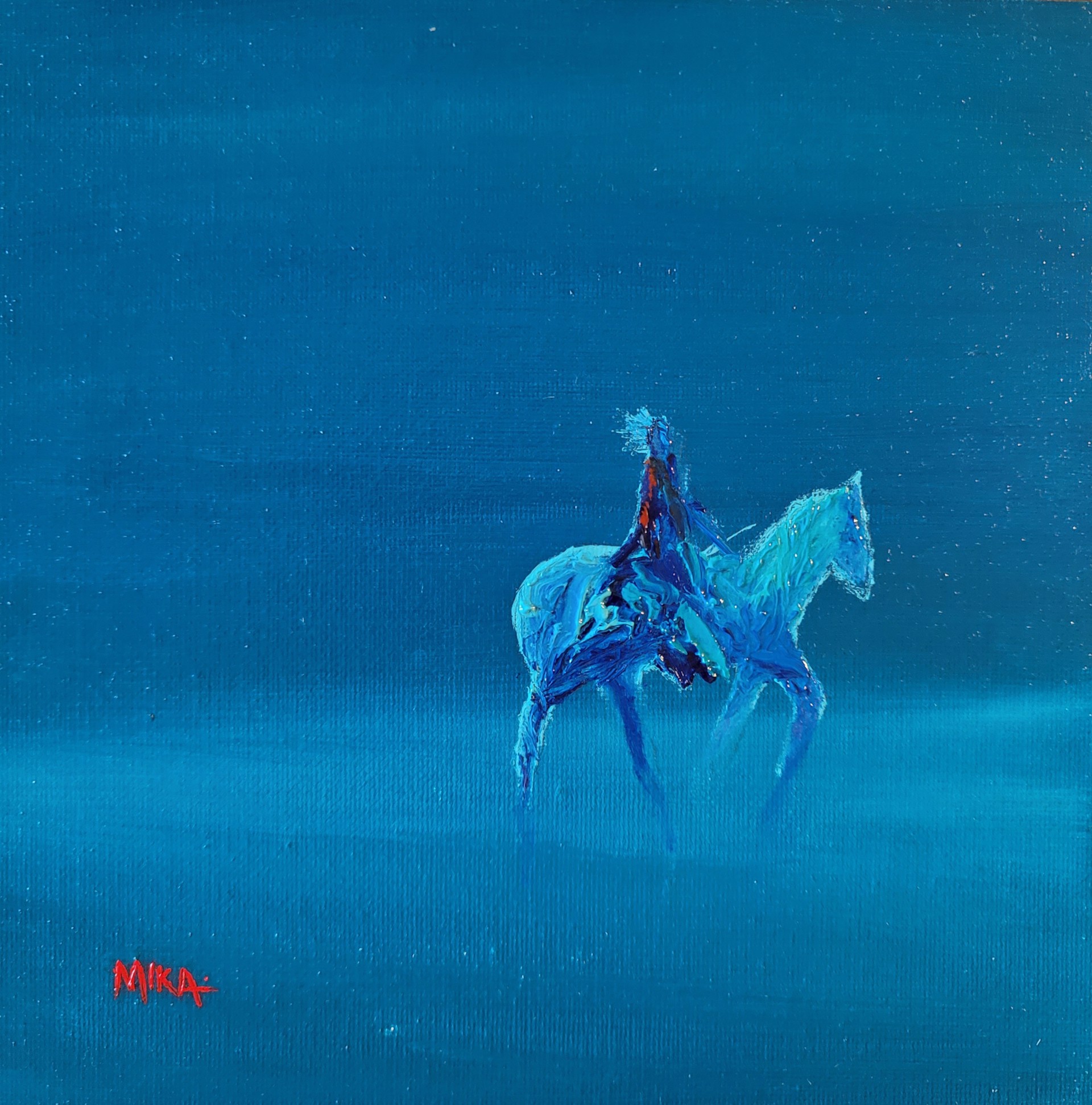 THE NIGHT RIDER by Mika Collins