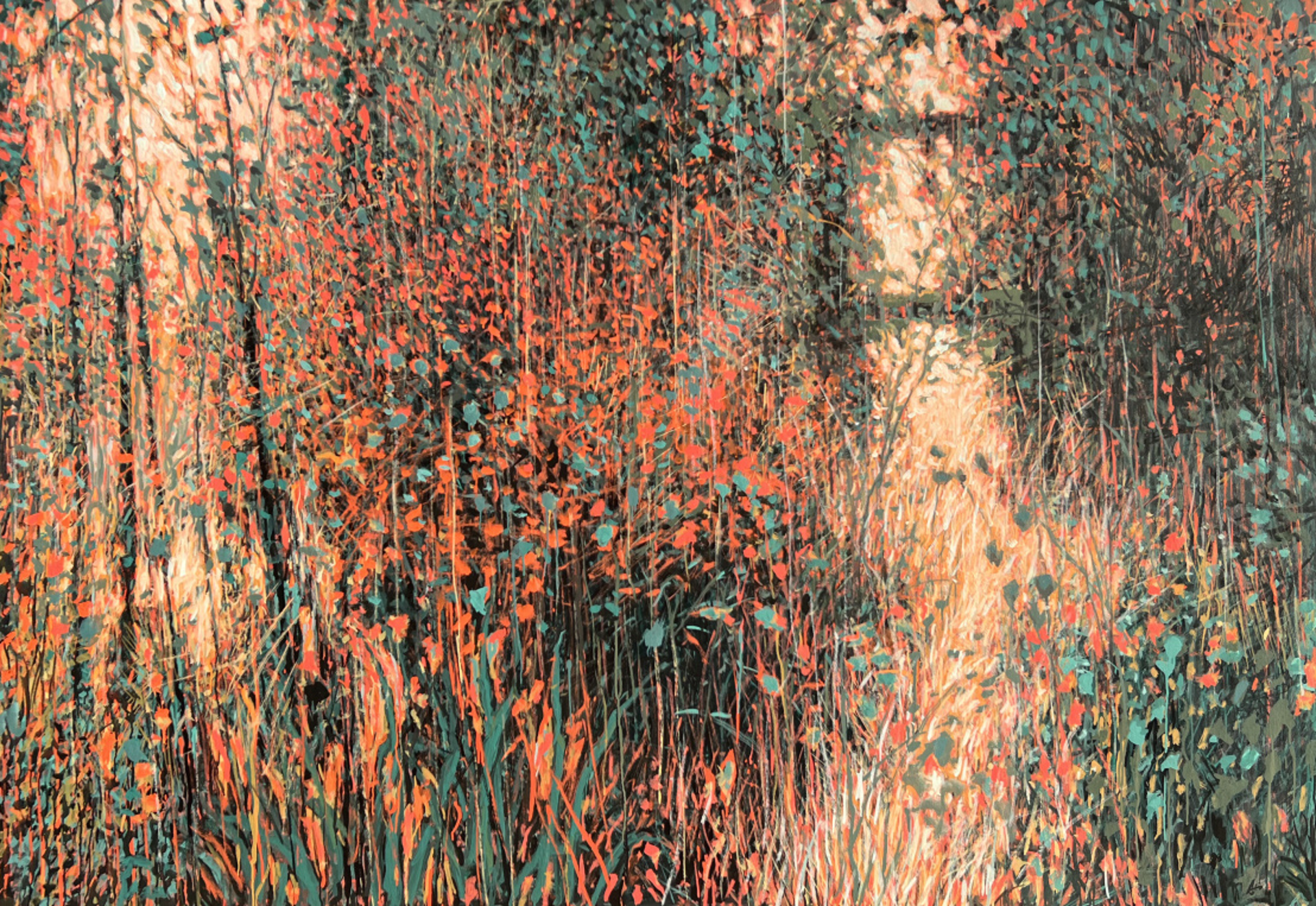 Gate Orange by William Anzalone