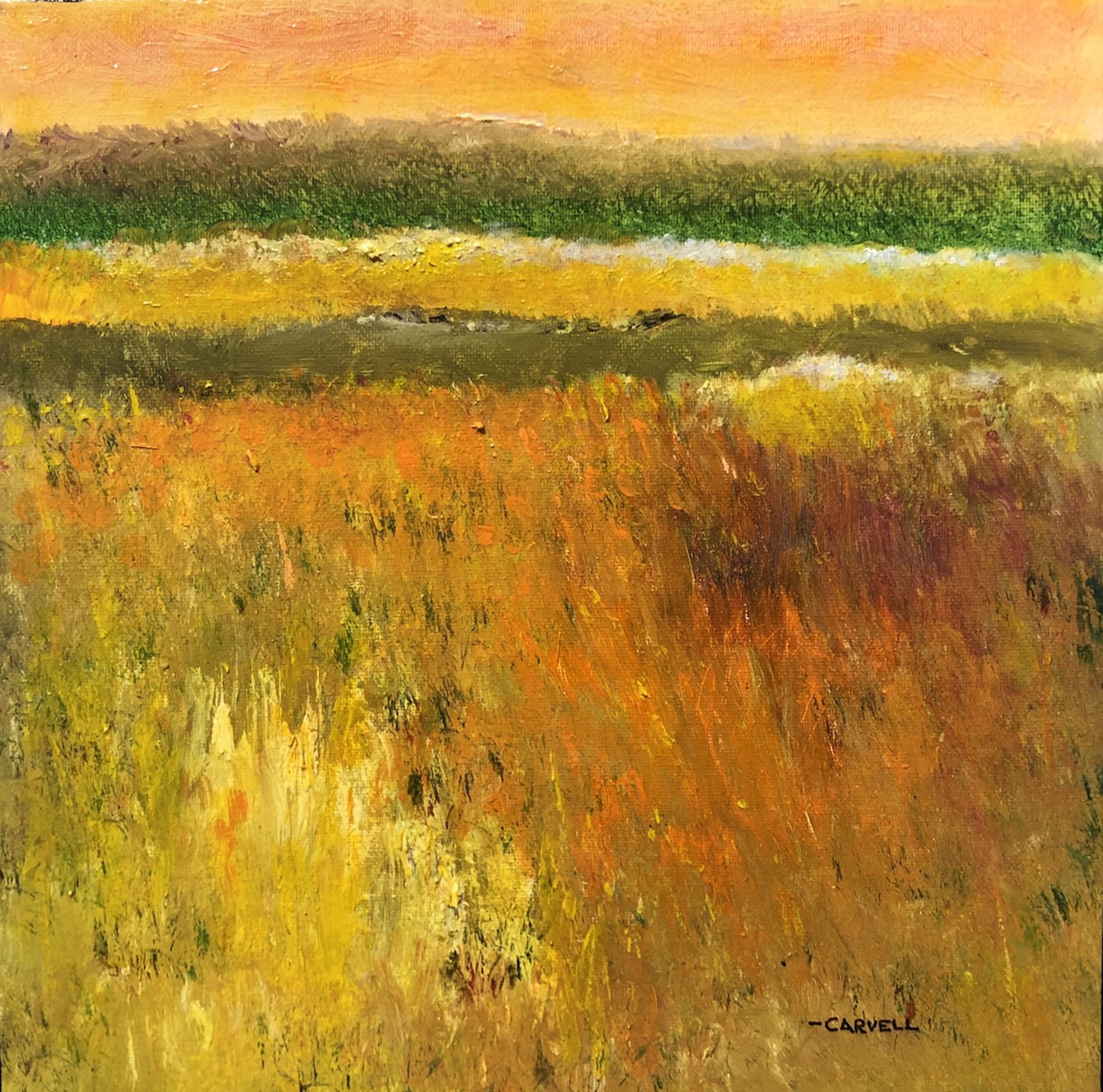 October Fields by Fred Carvell