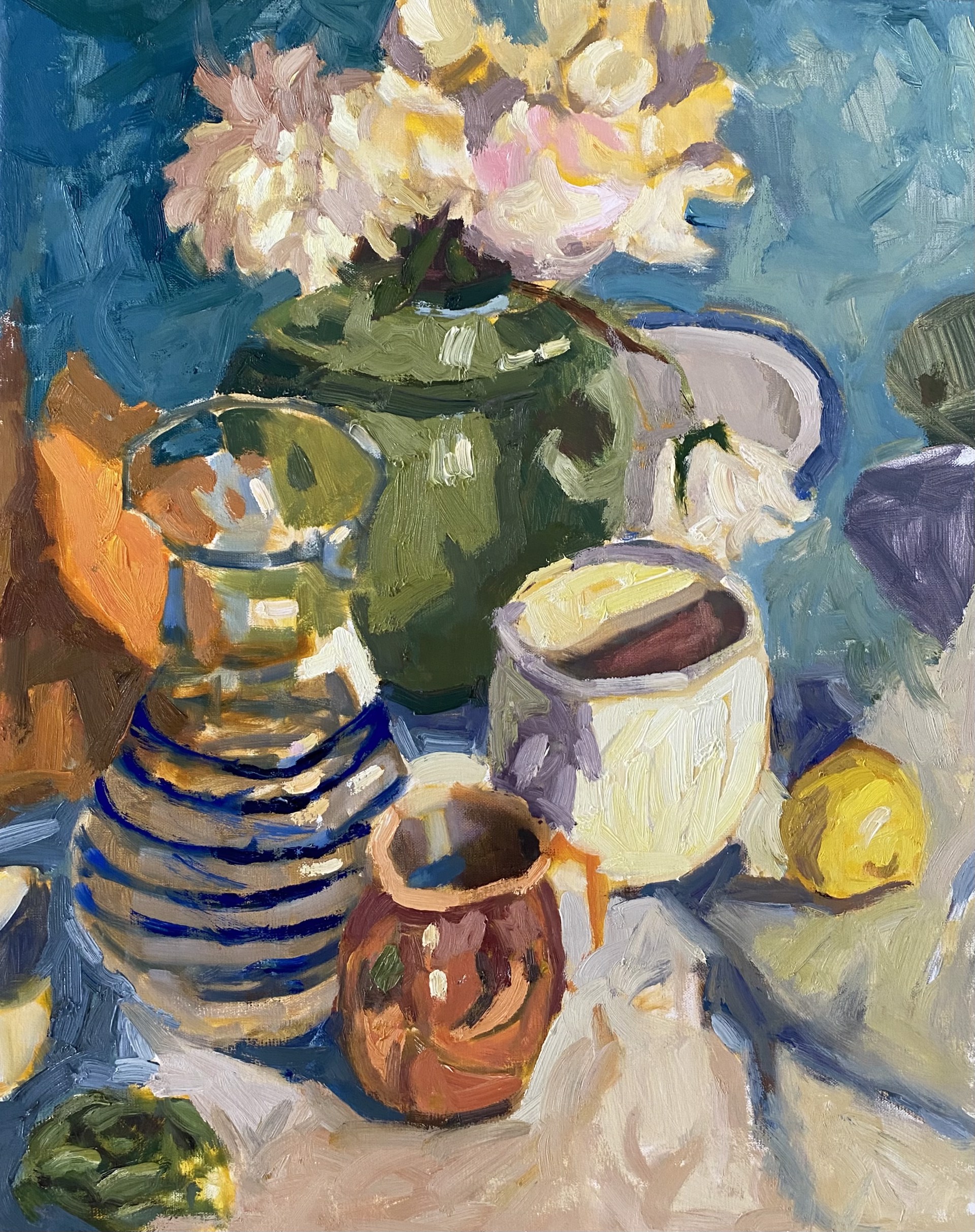 Cups and Pitchers Study by Laurie Meyer