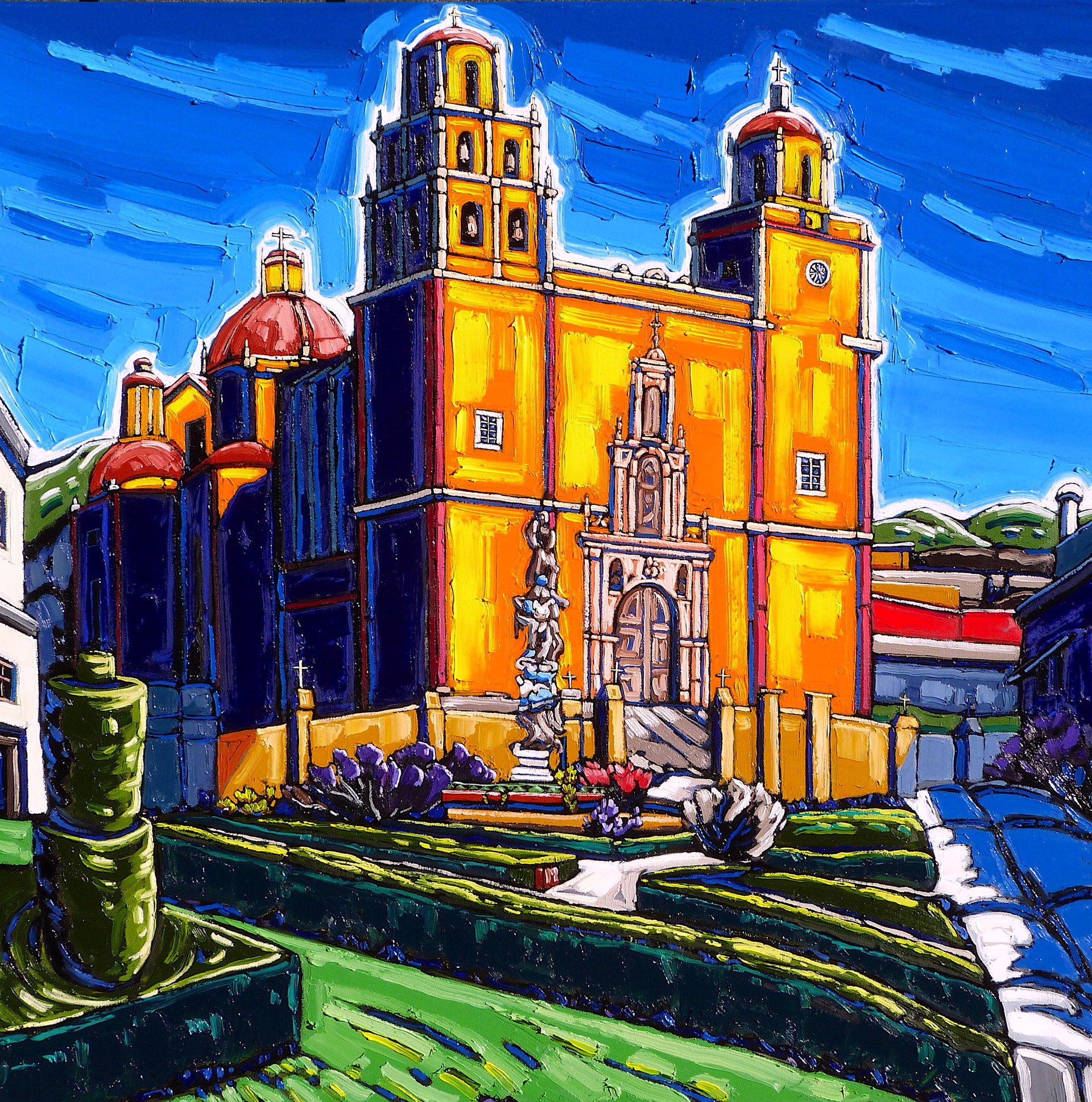 Basilica of Our Lady of Guanajuato by Neil Myers