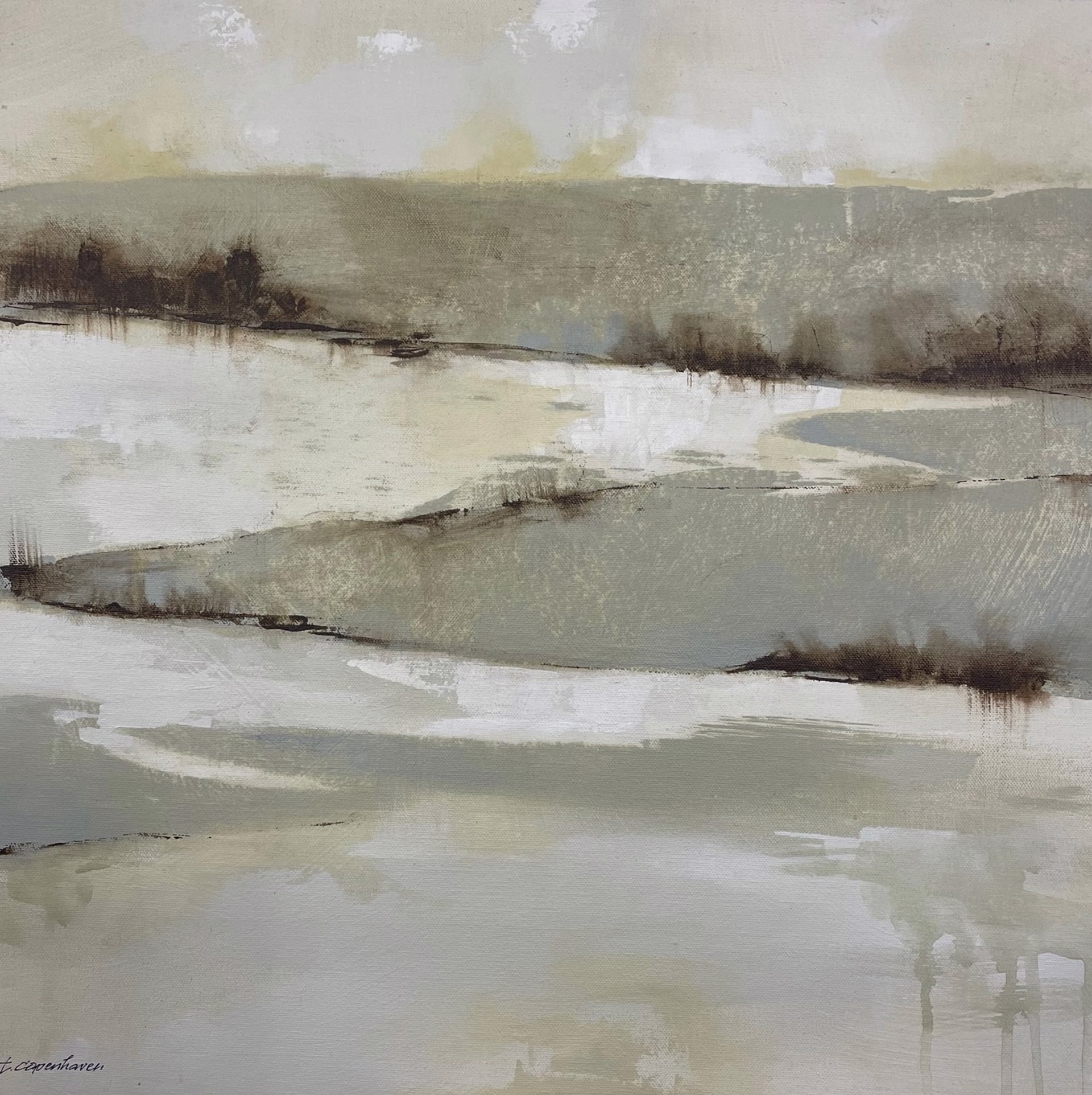 Across the Lake I by Trevor Copenhaver