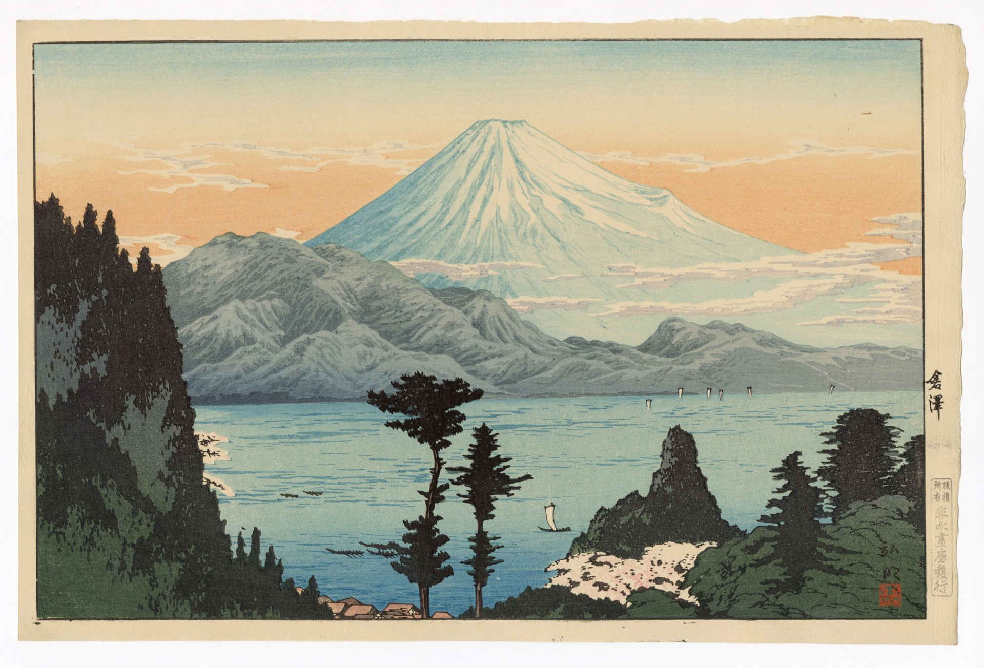 Kurasawa Mt. Fuji in the Four Seasons by Takahashi Hiroaki