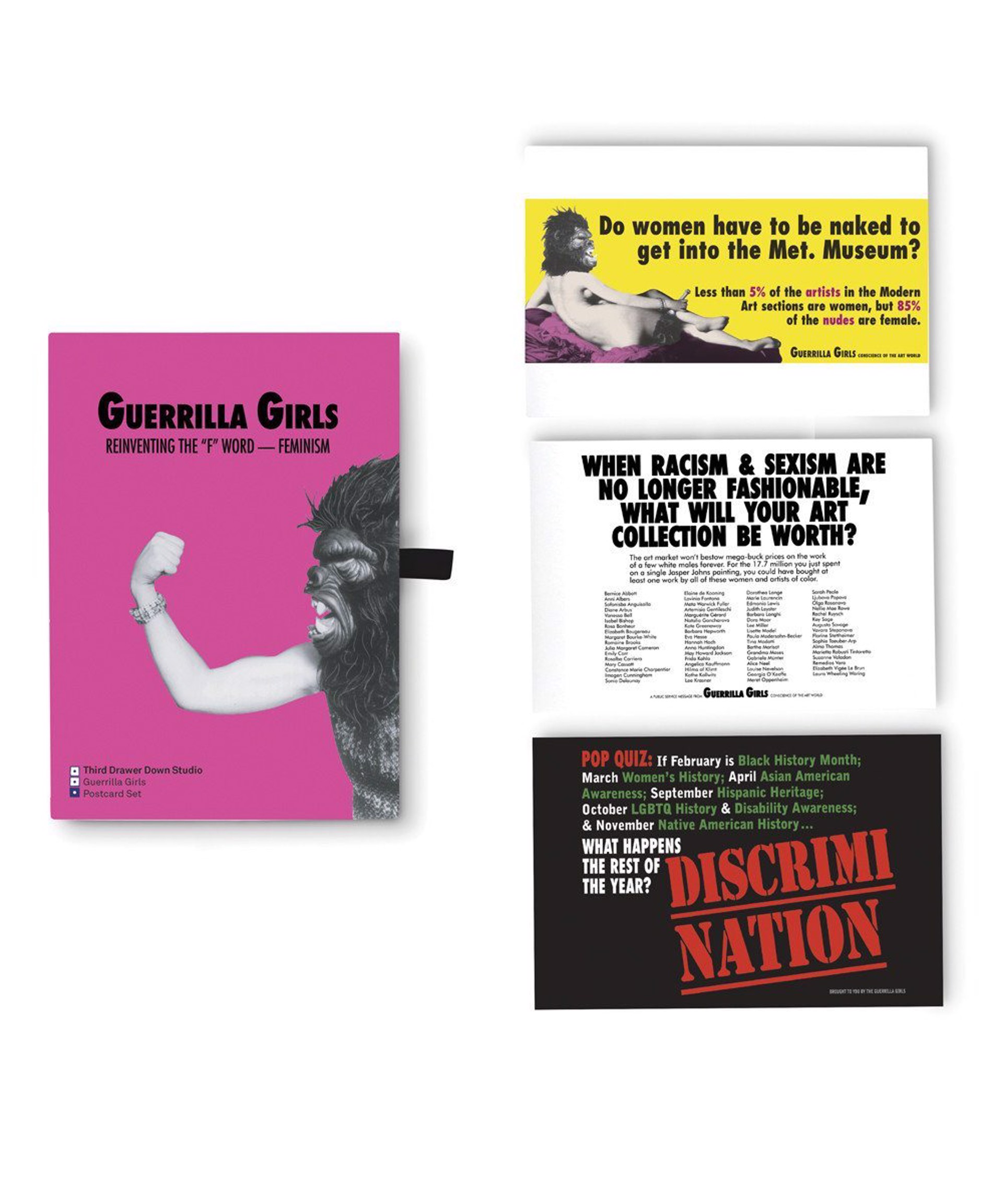 Postcard Box Set X Guerilla Girls by Guerilla Girls
