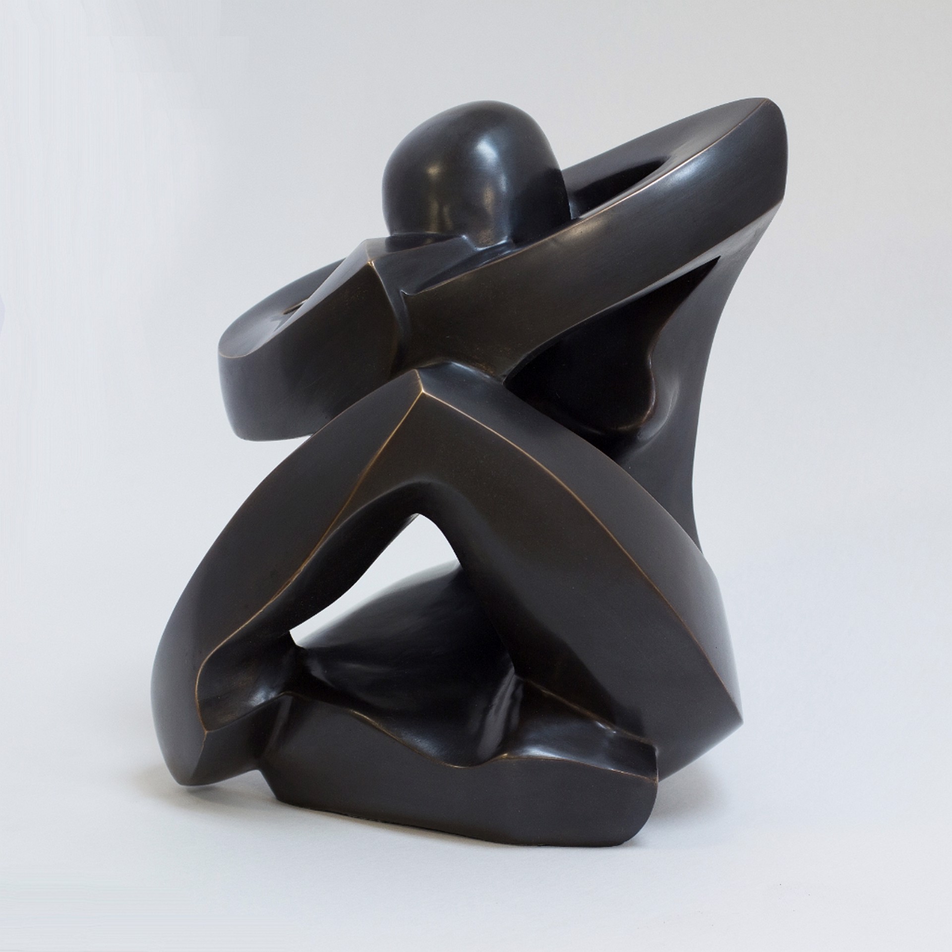 "Refuge" Bronze sculpture by Mark Yale Harris