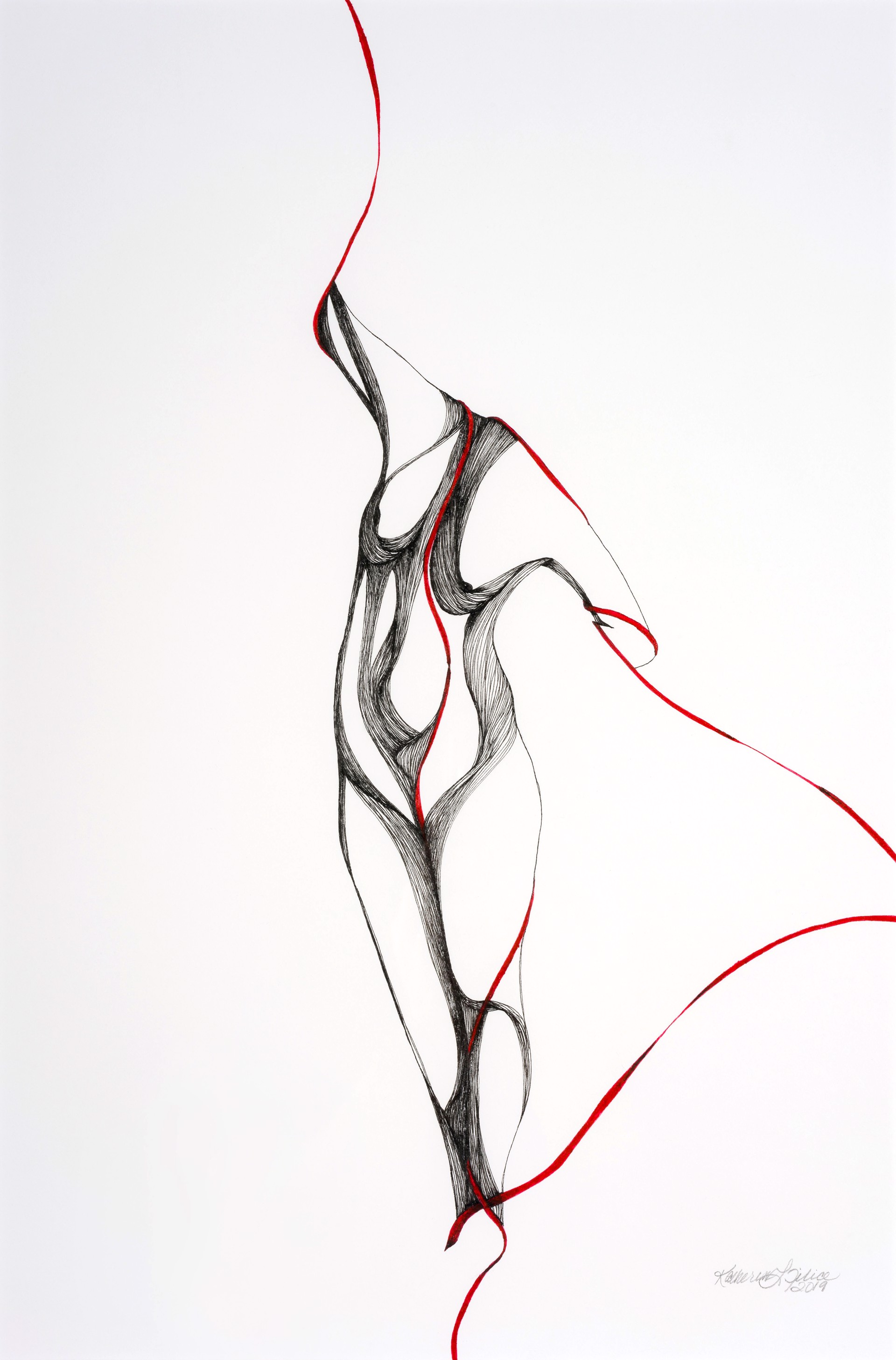 Pose Three, Study III by Katherine Filice