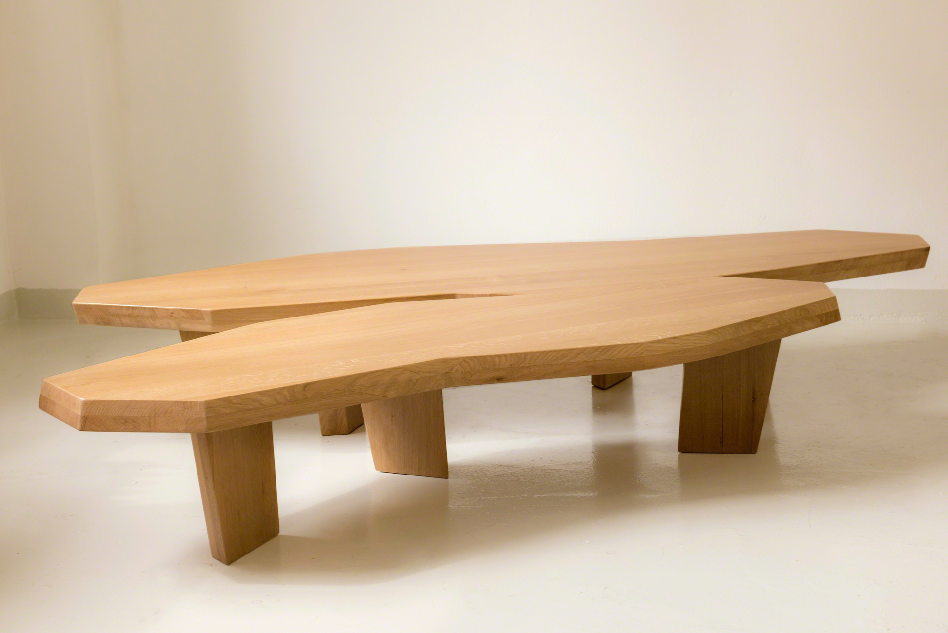 "Nazca" Nesting  coffee tables by Jacques Jarrige