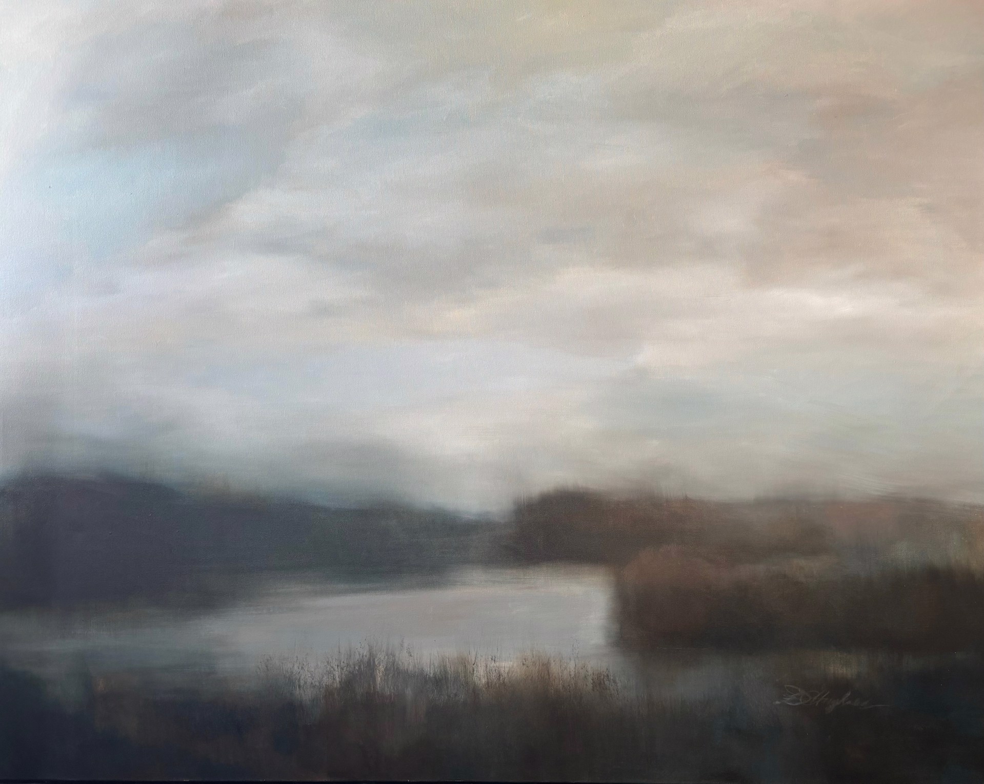 Mist on the Marsh by Donna Hughes