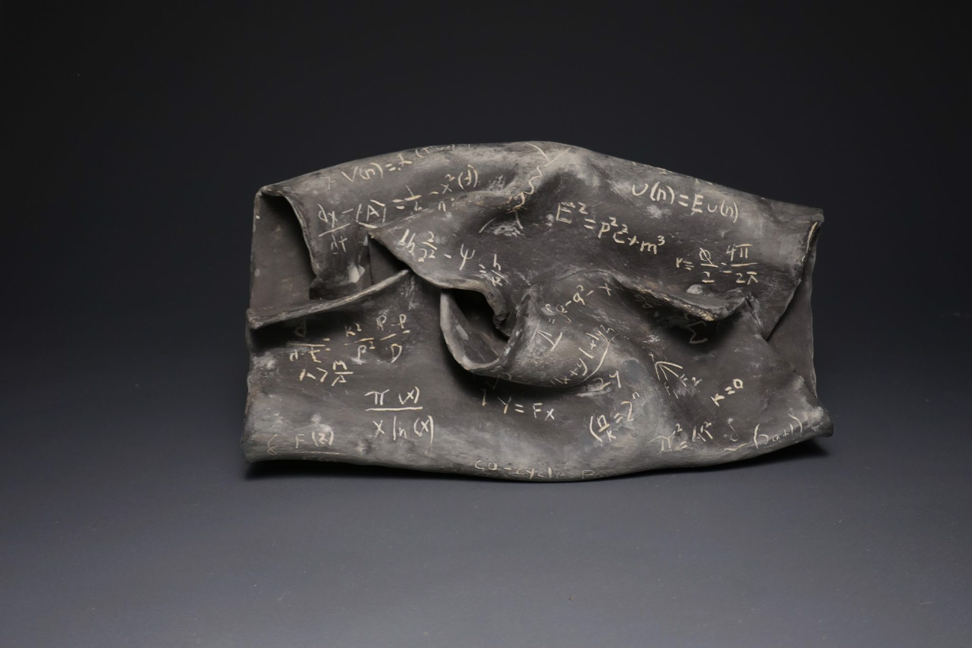 Crumpled Blackboard by Andy Matlow