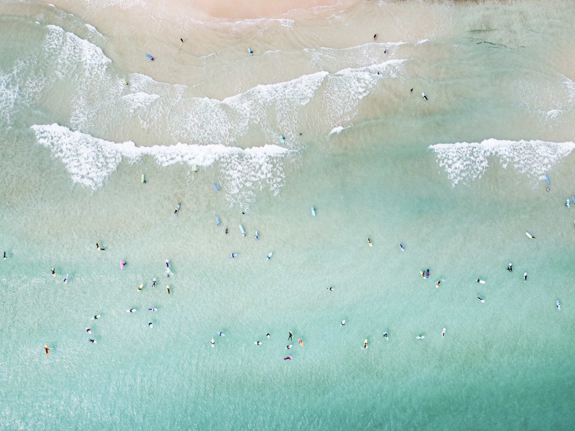 Surfer #2- Multiple Sizes Available Upon Request- Aerial Scapes Edition of 5 by Raffaele Ferrari