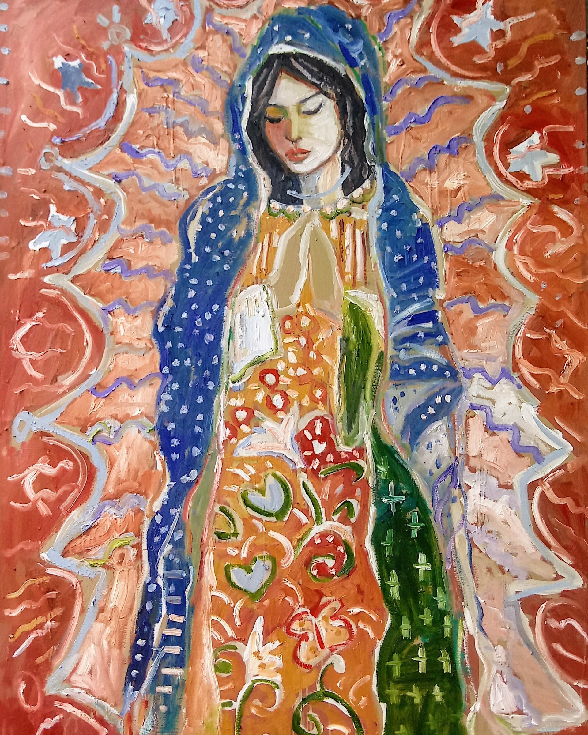 Virgin De Guadalupe Summer by Brad Smith