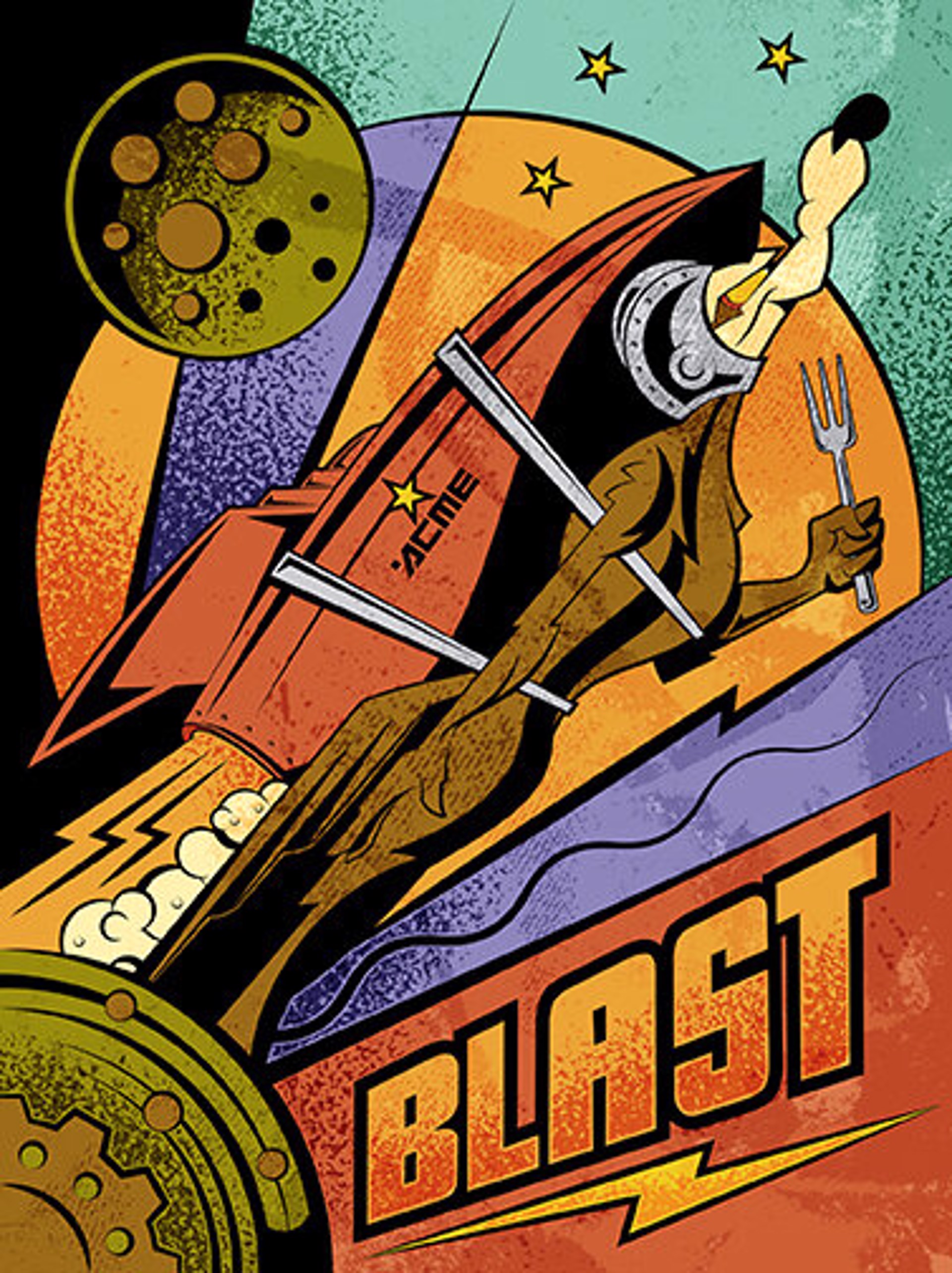Blast MKLE017 by Mike Kungl (Chuck Jones Collection)