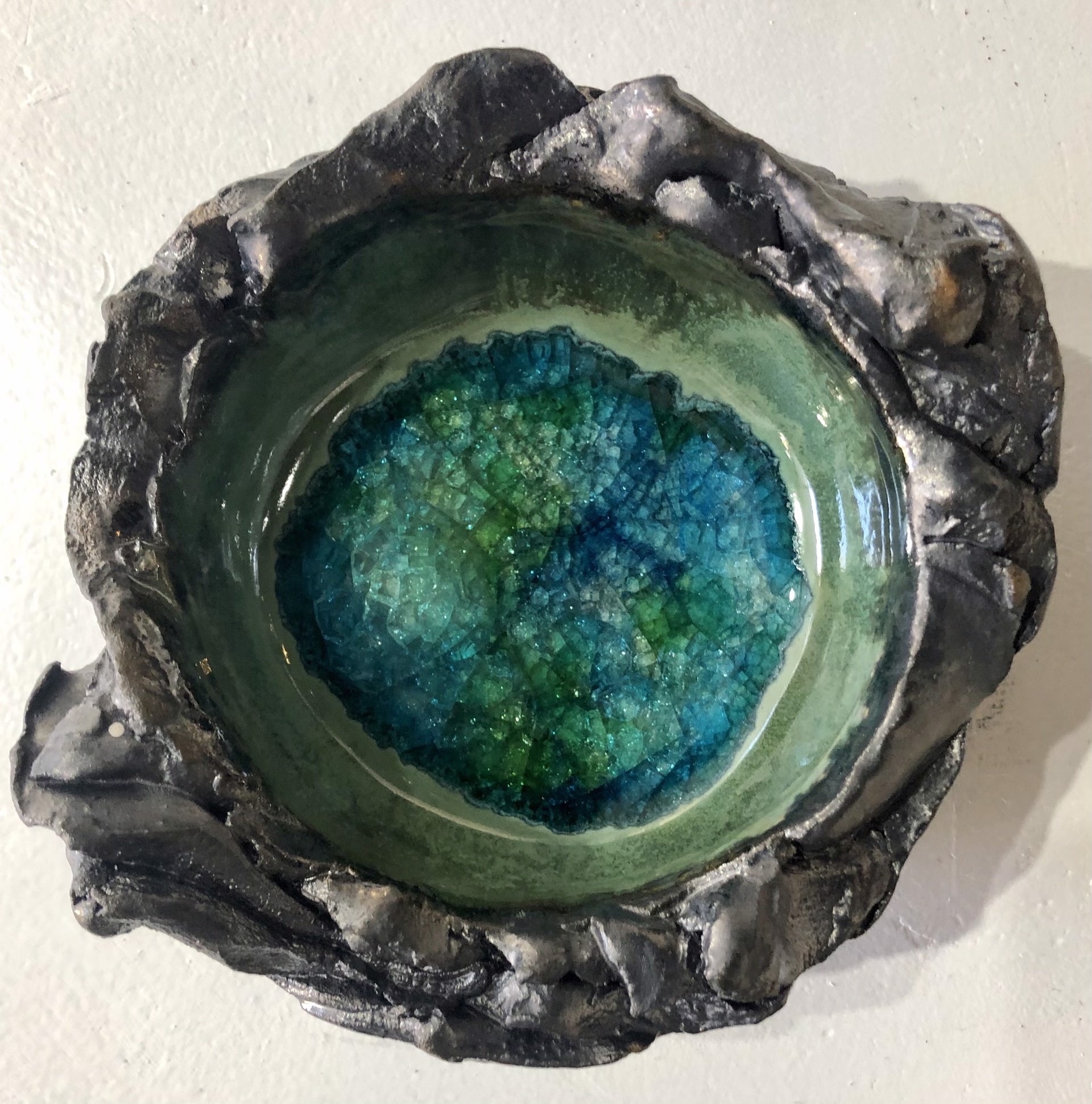 Geode Dish by Julia Burns