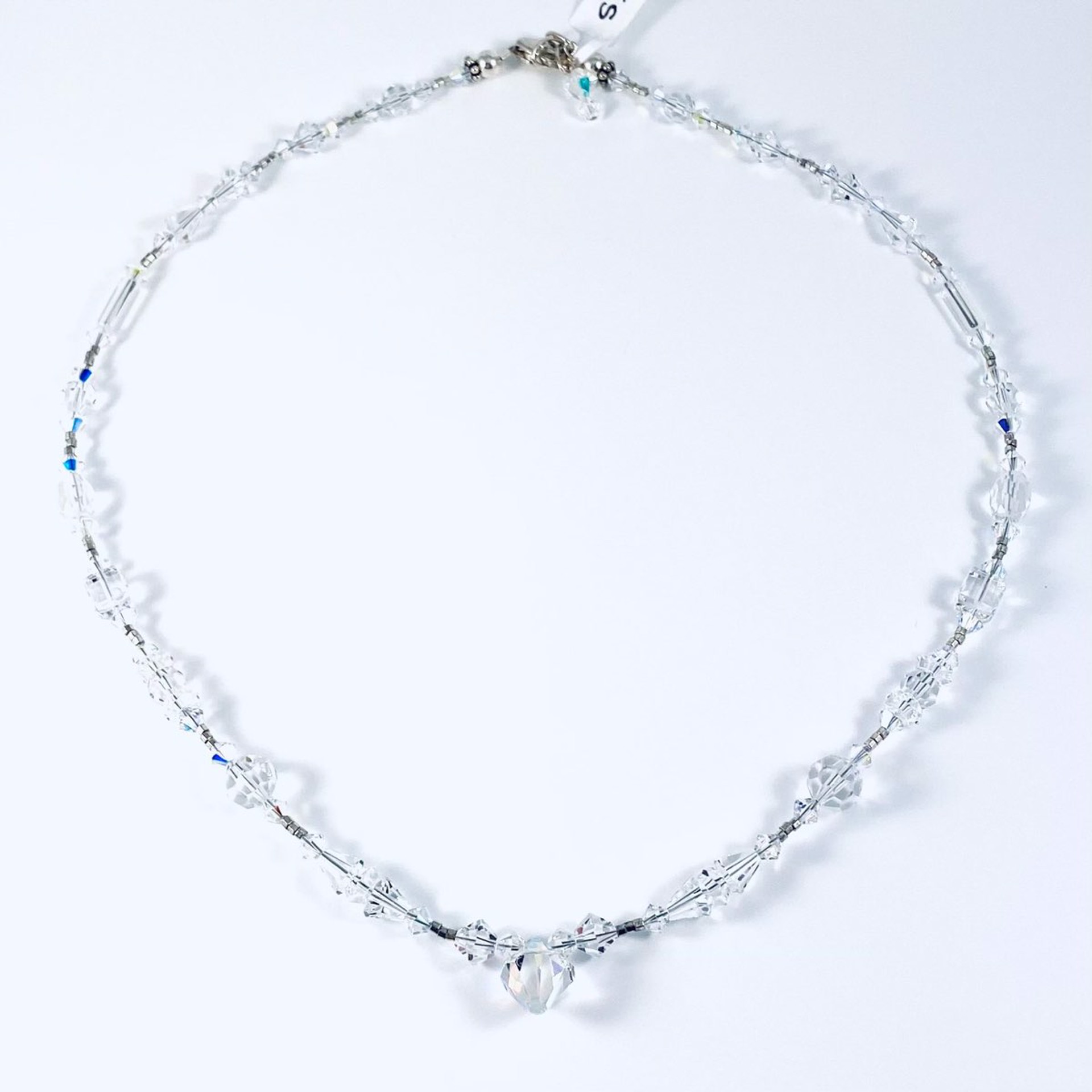 Clear Crystal 18” Necklace SHOSH21-C by Shoshannah Weinisch