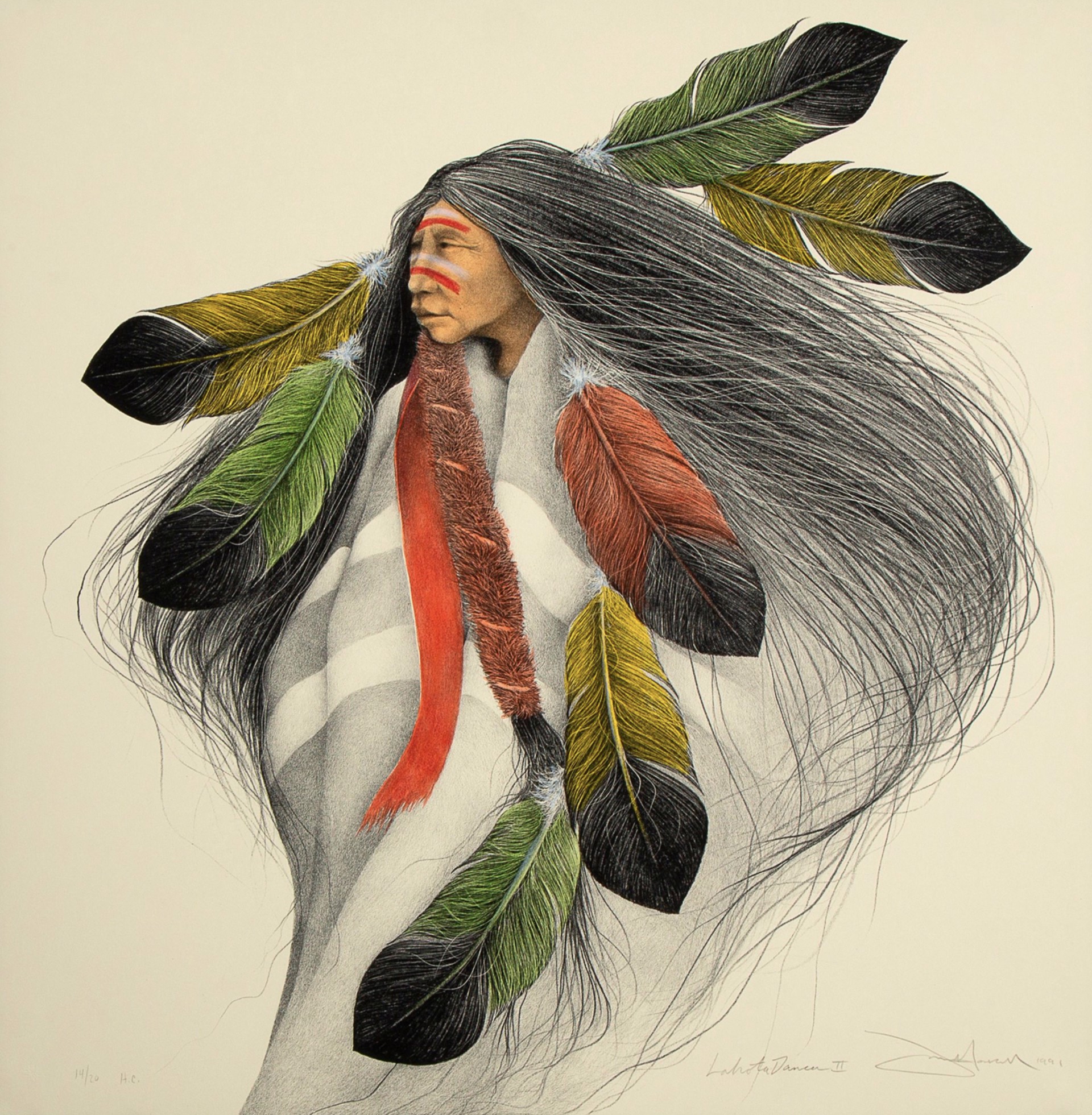 Lakota Dancer by Frank Howell