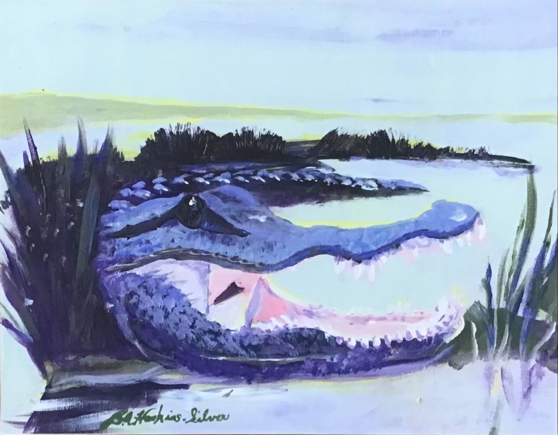 See Ya Later Alligator by Barbara Hawkins Silver