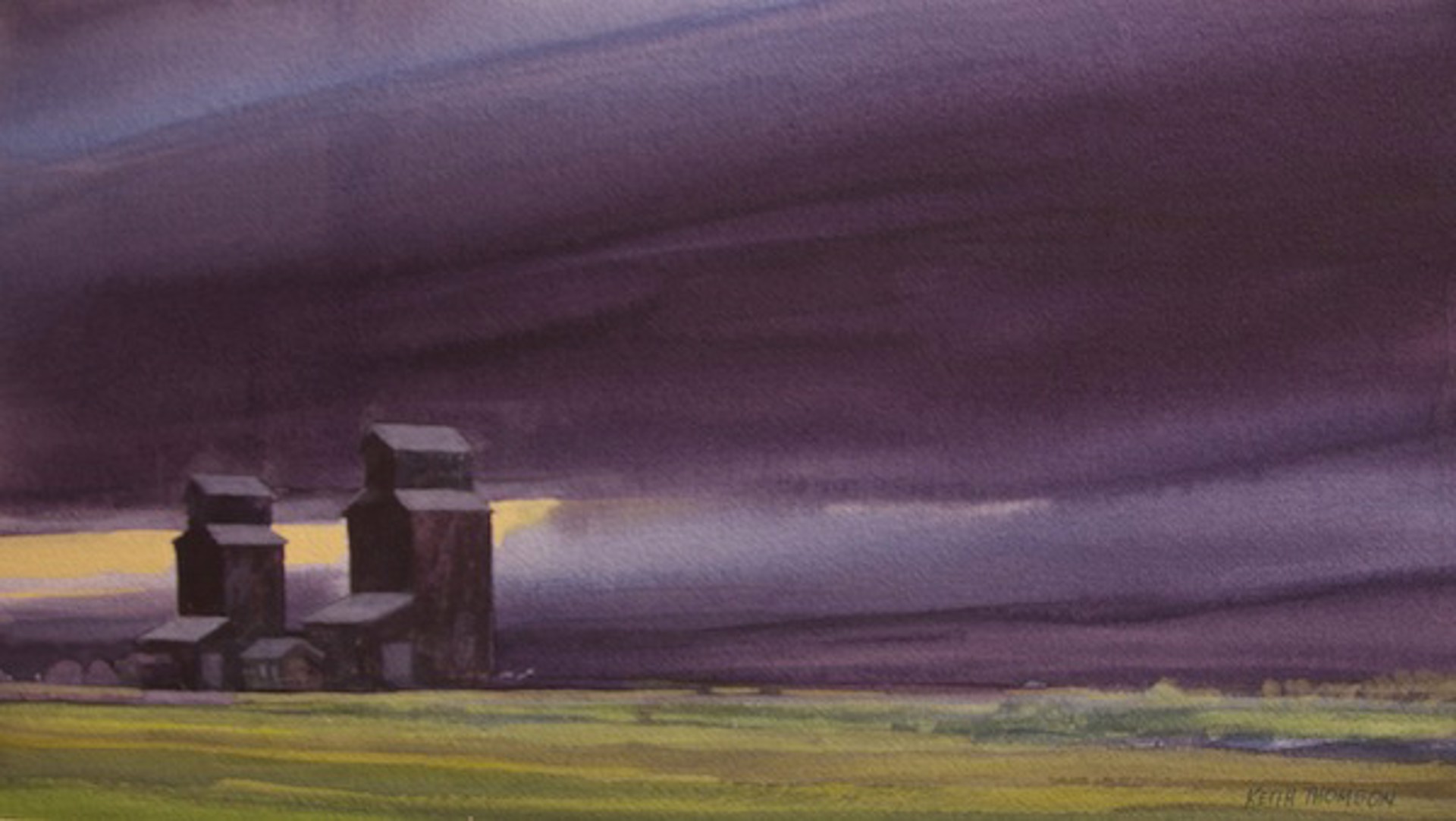 Elevator in Storm by Keith Thomson