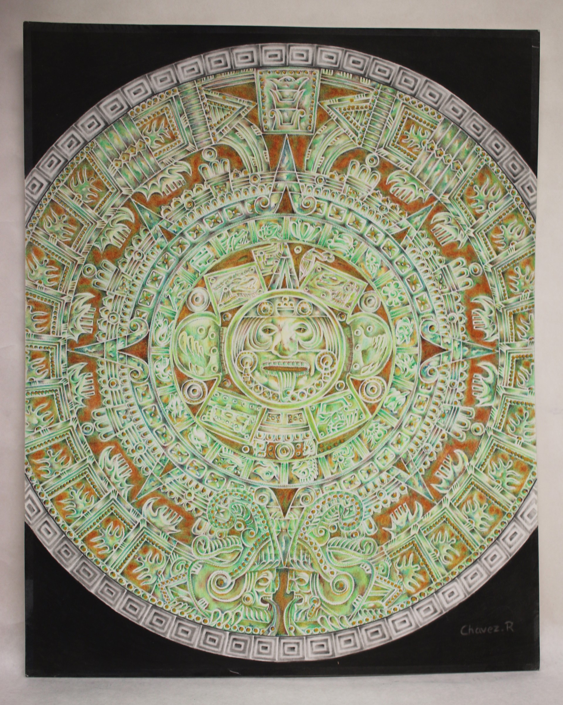 Aztec Calendar by Raul Chavez
