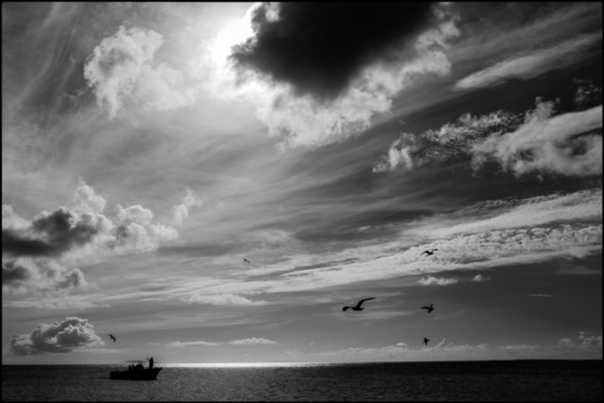 Sea & Sky, Anguilla (open edition)(unframed) by James Hayman