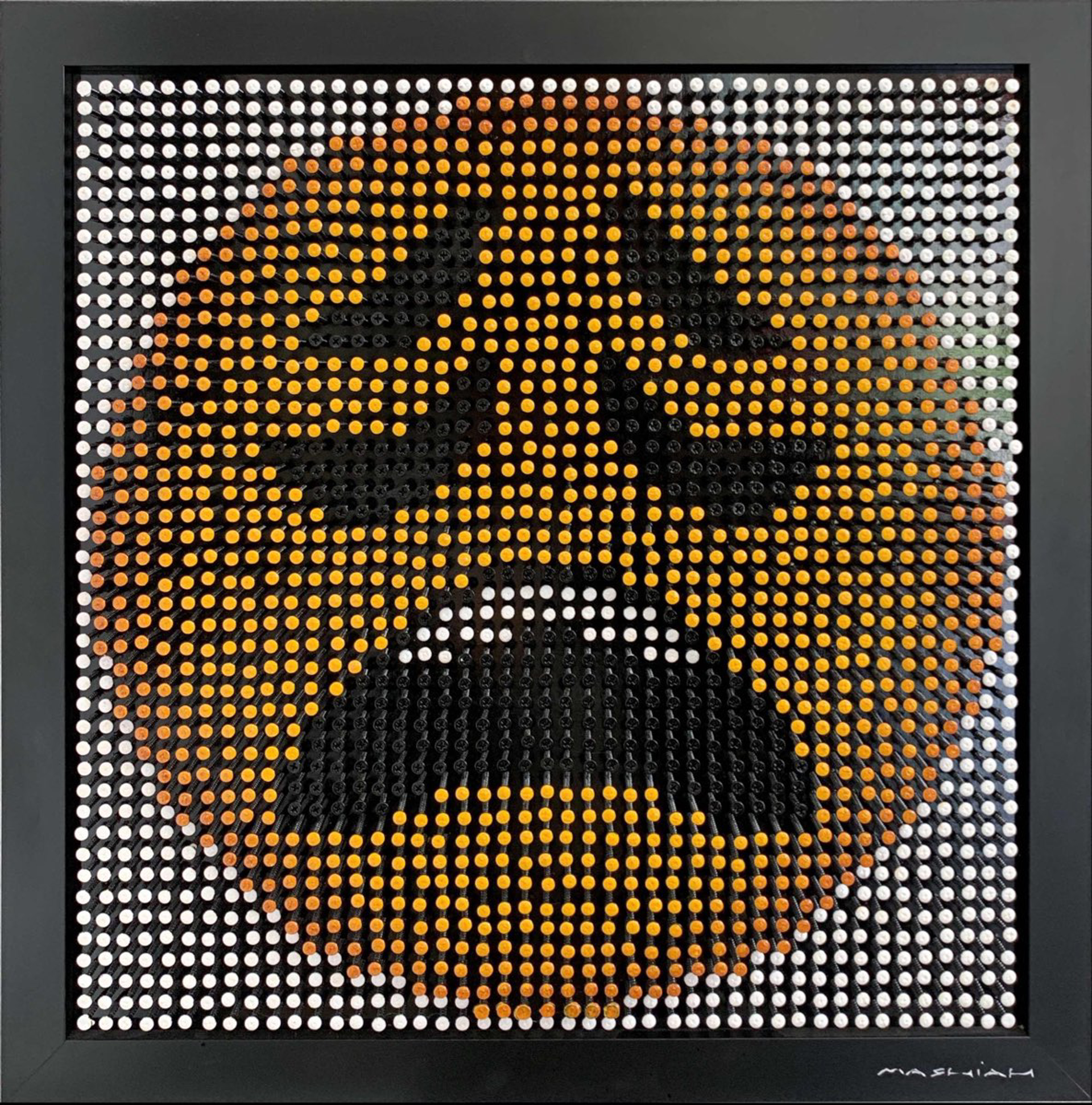 "Emoji-Weary Face" by Screw Art Board by Efi Mashiah