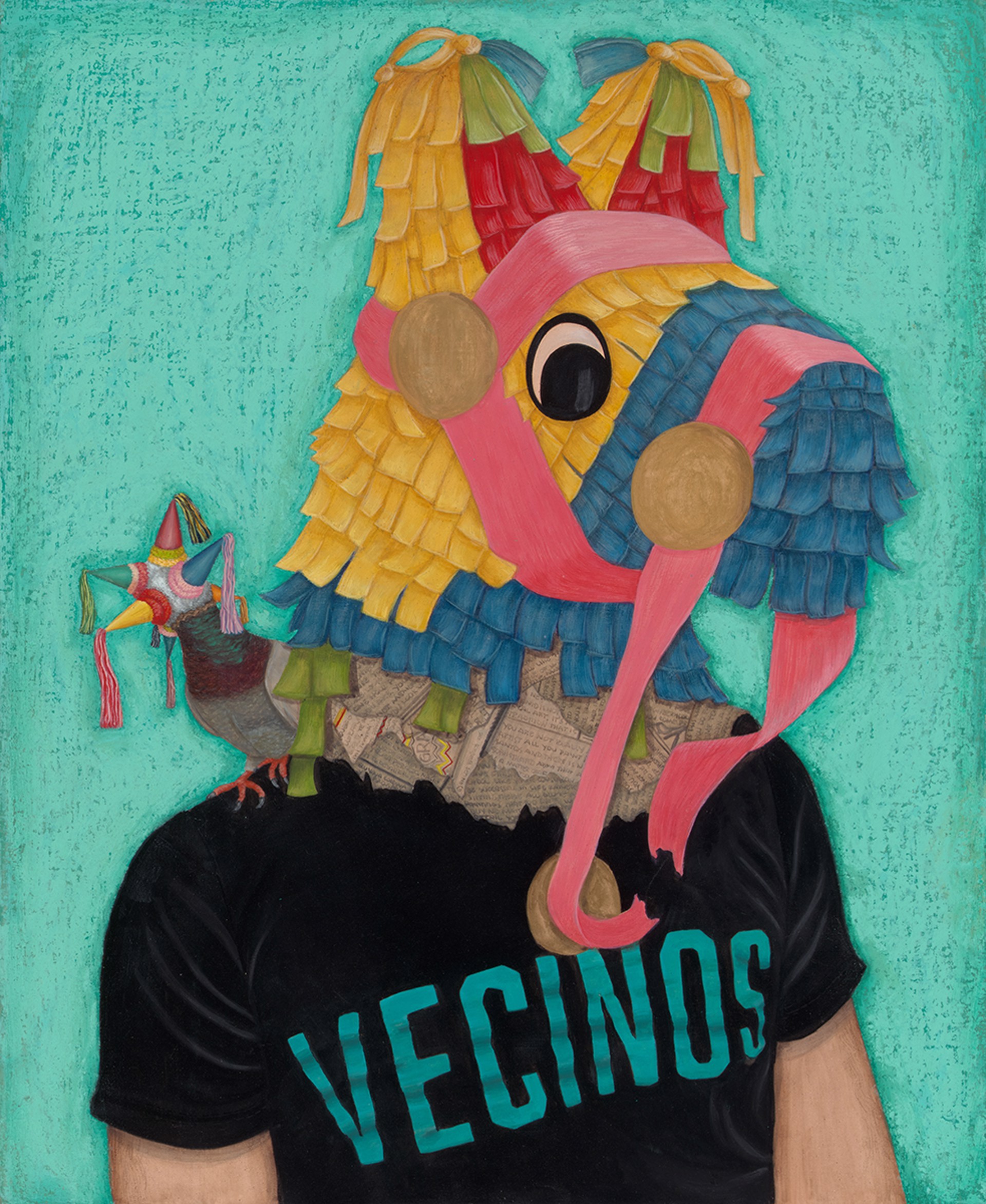 Mi Amigo the Pigeon by Vicente Telles, NM (b. 1983)
