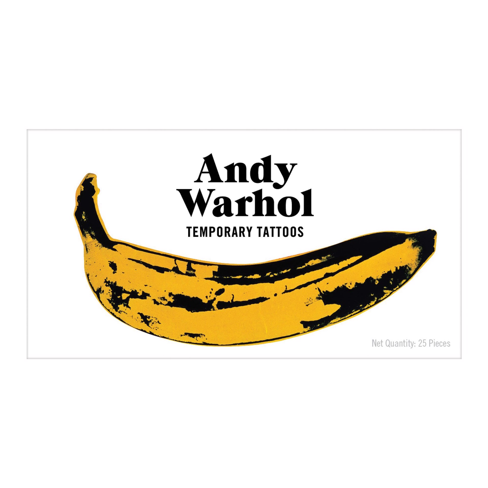 Andy Warhol Temporary Tattoo Set by Andy Warhol