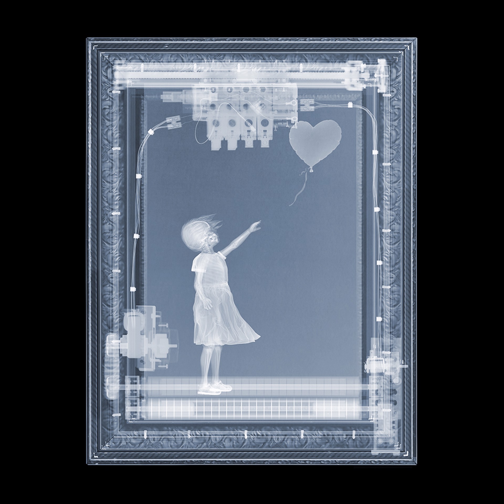 Banksy Before by Nick Veasey