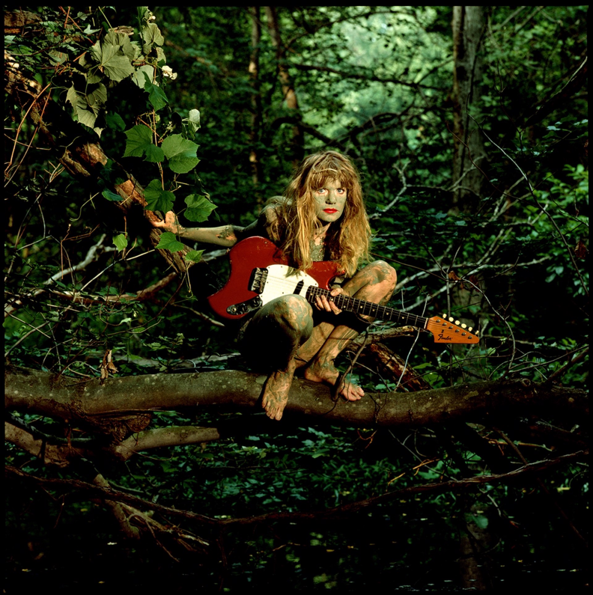 88128 Tina Weymouth Painted Face Color by Timothy White