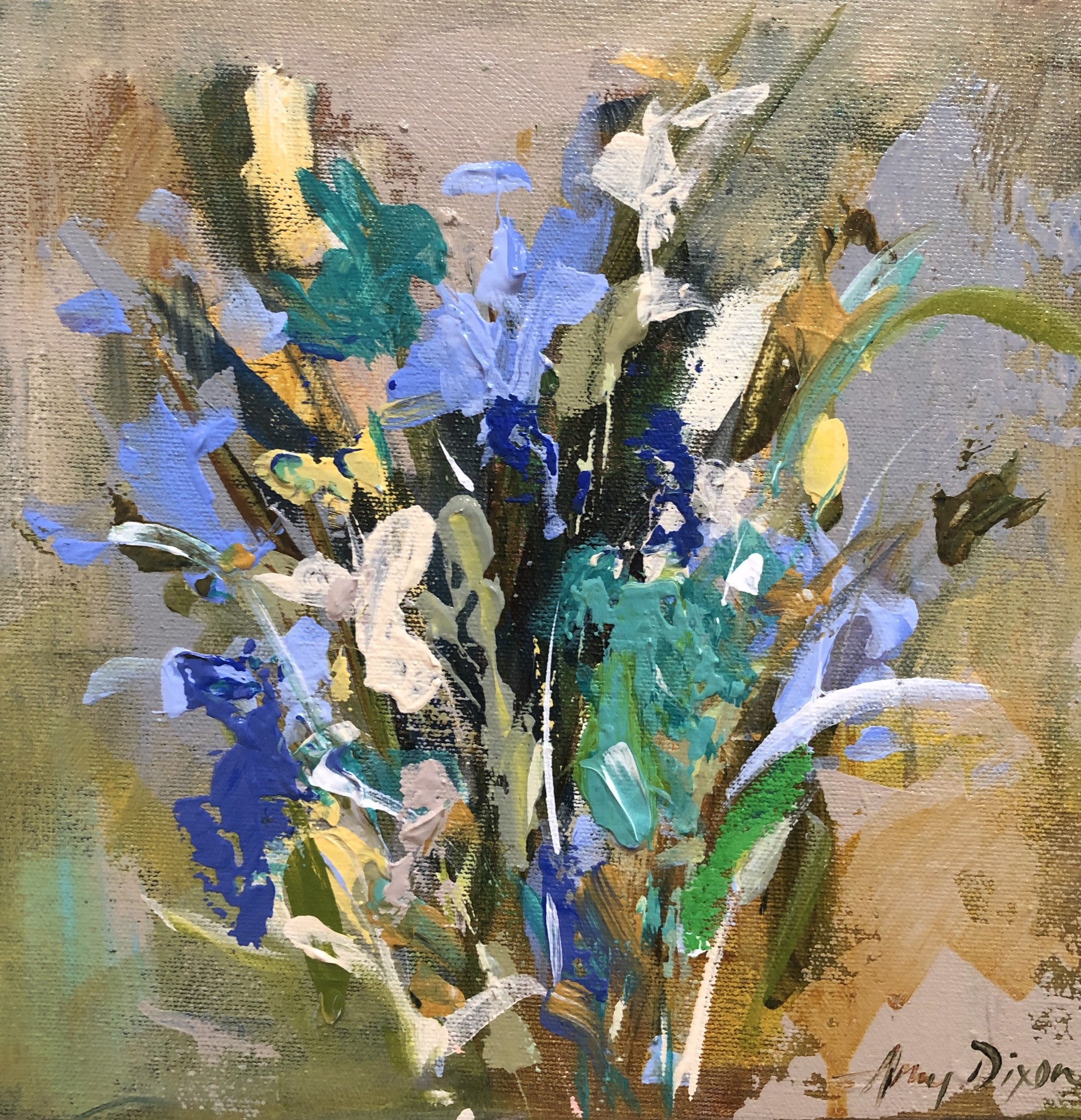 Expressions in Blue II by Amy Dixon
