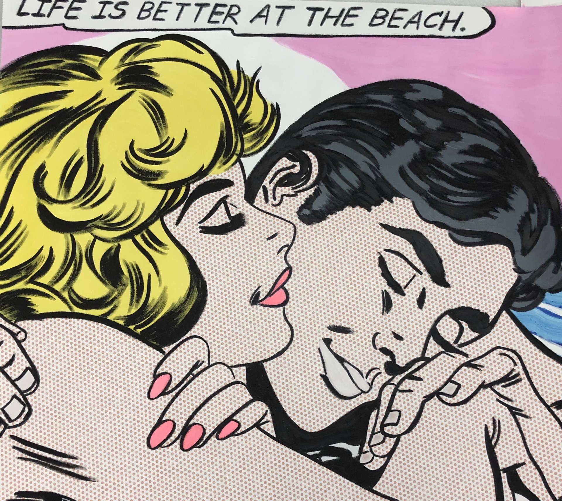 Life is Better at the Beach by Nelson De La Nuez
