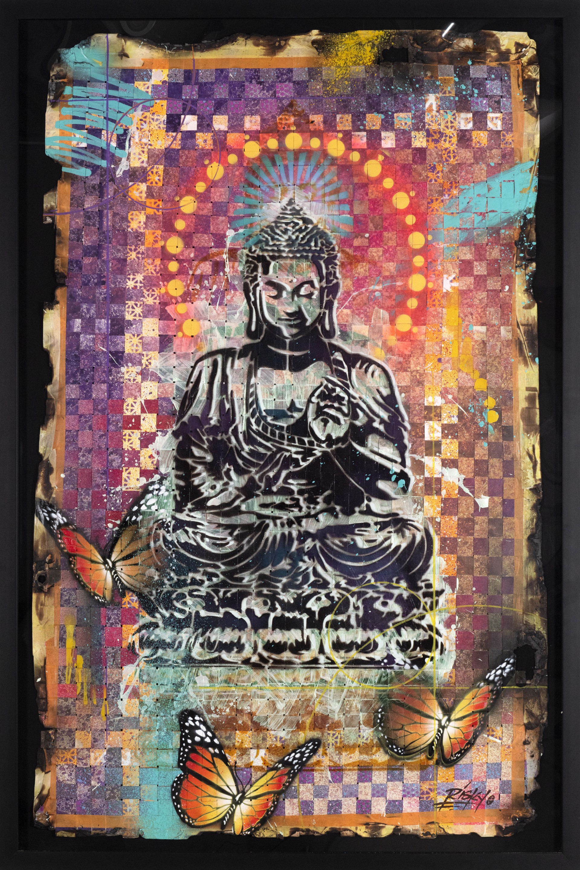 Peaceful Buddha – Crossroads Series by Risk