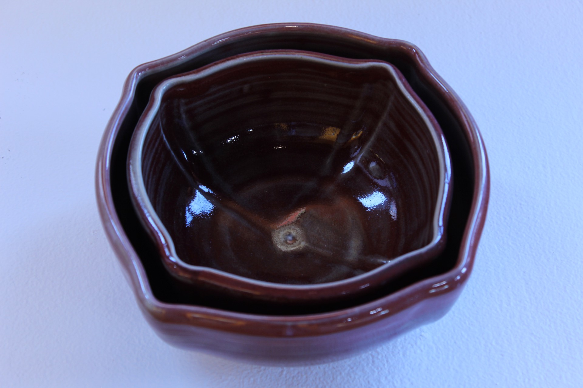Red (square bowl set) by Amy Ferguson