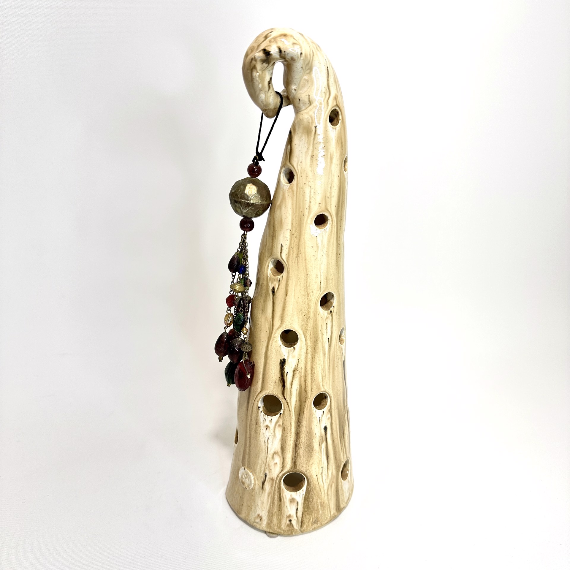 Tree With Wind Chime by Sue Morse