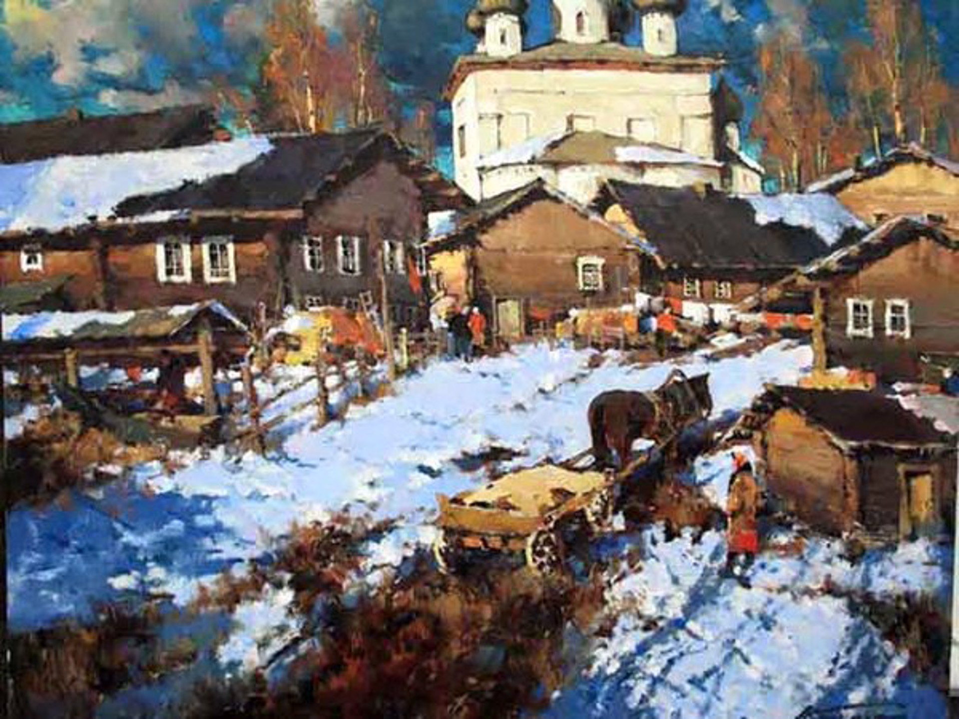 Old Ladoga by Alexander Kremer