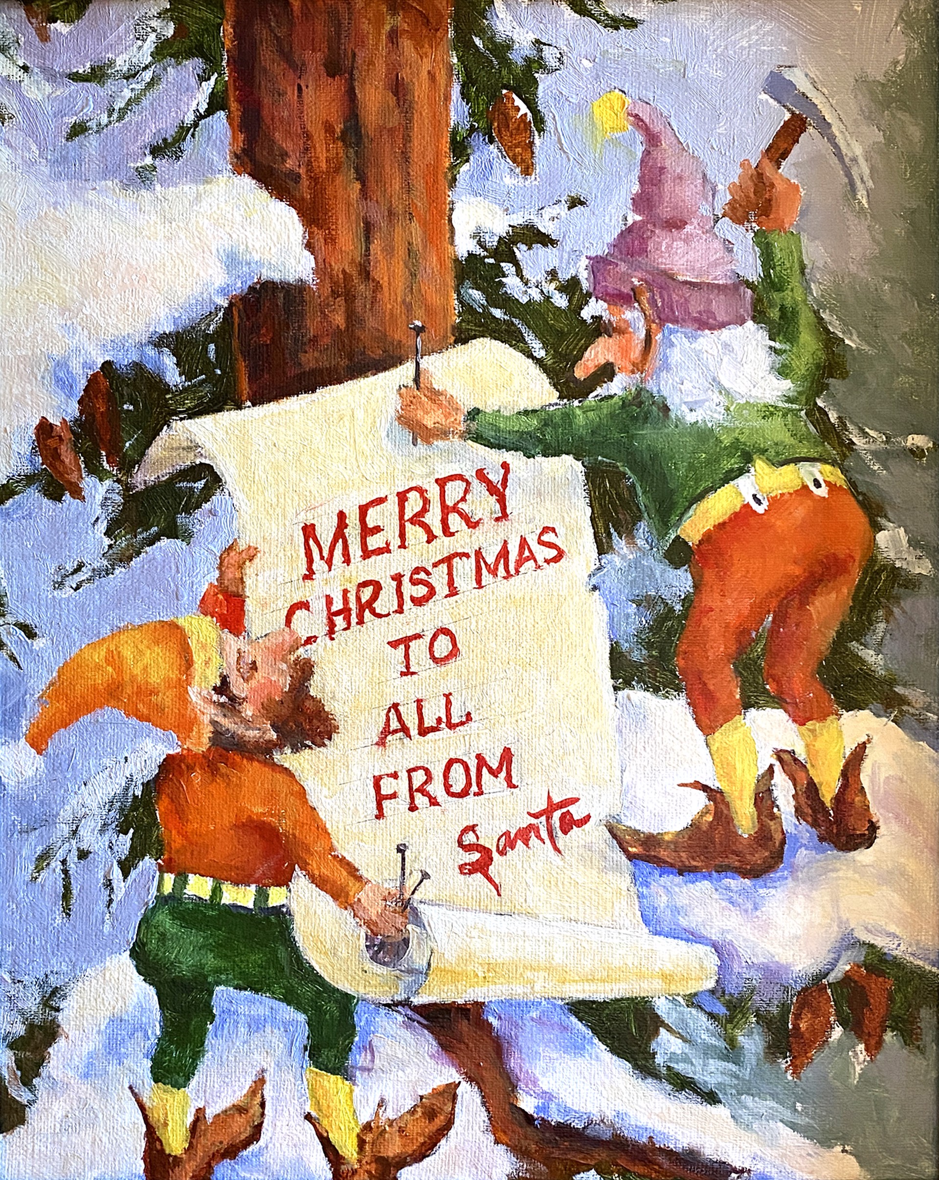 Santa's Wish by Perry Austin