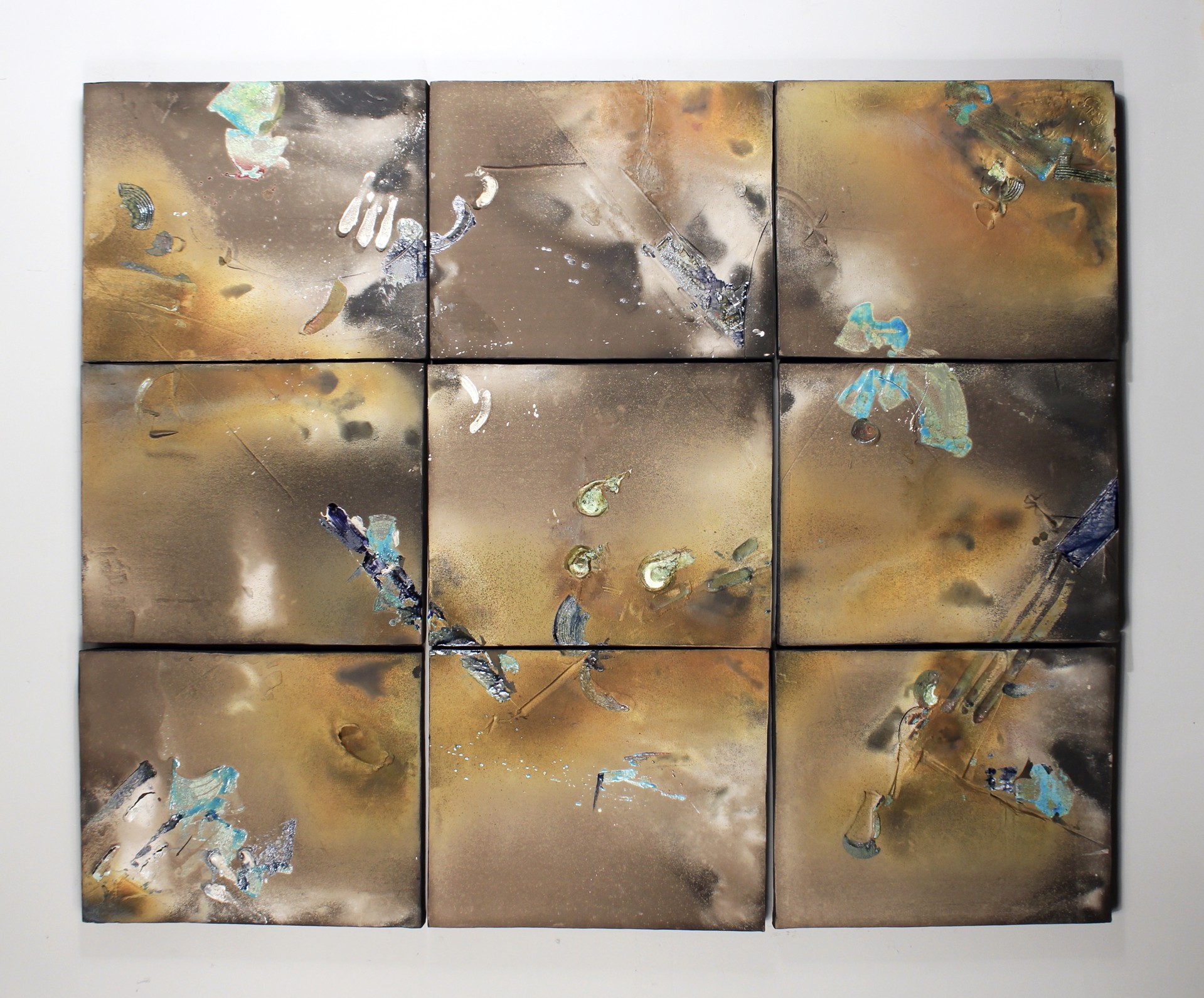 Autumnal Winds (Nine Panels) by Jim Romberg