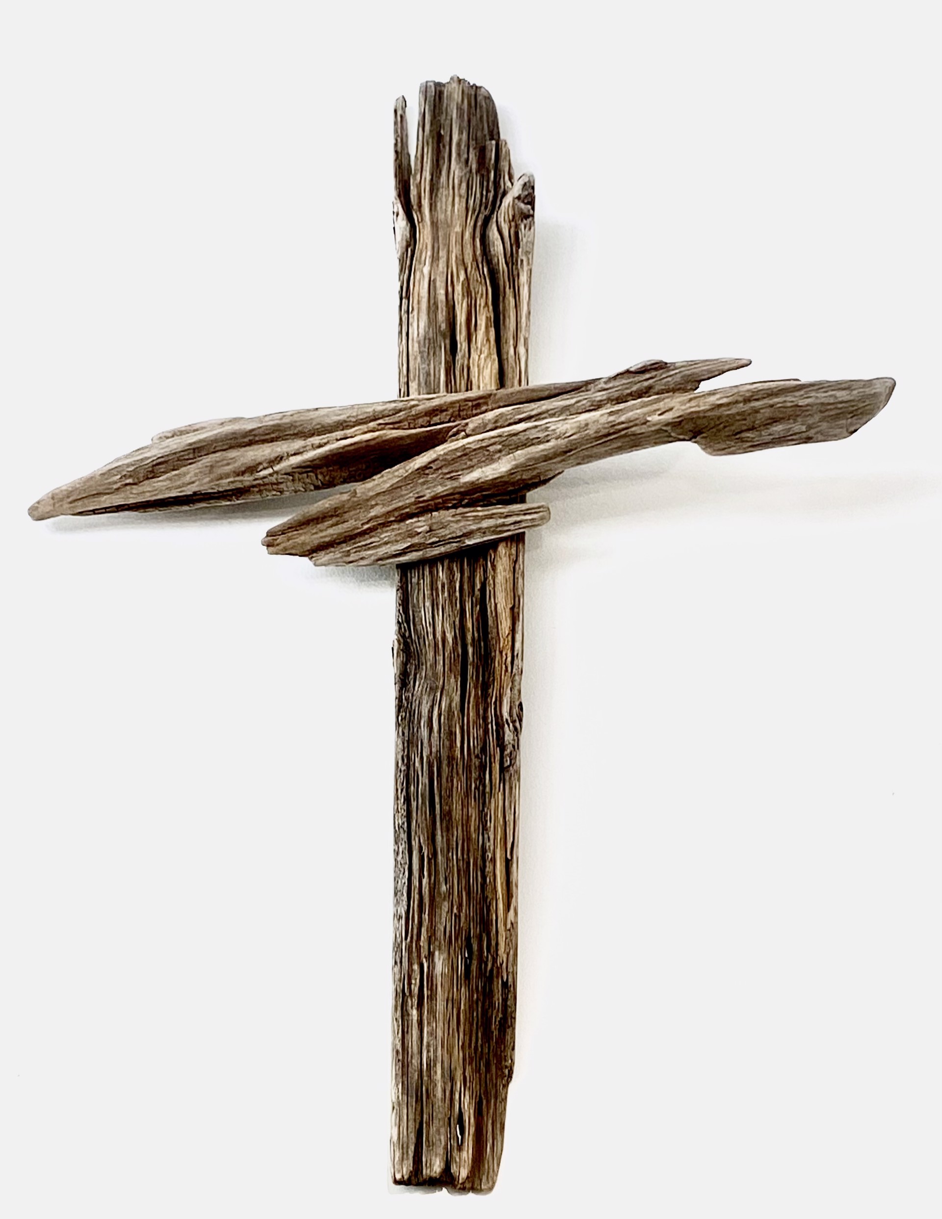 Large Driftwood Cross by Jason Davis