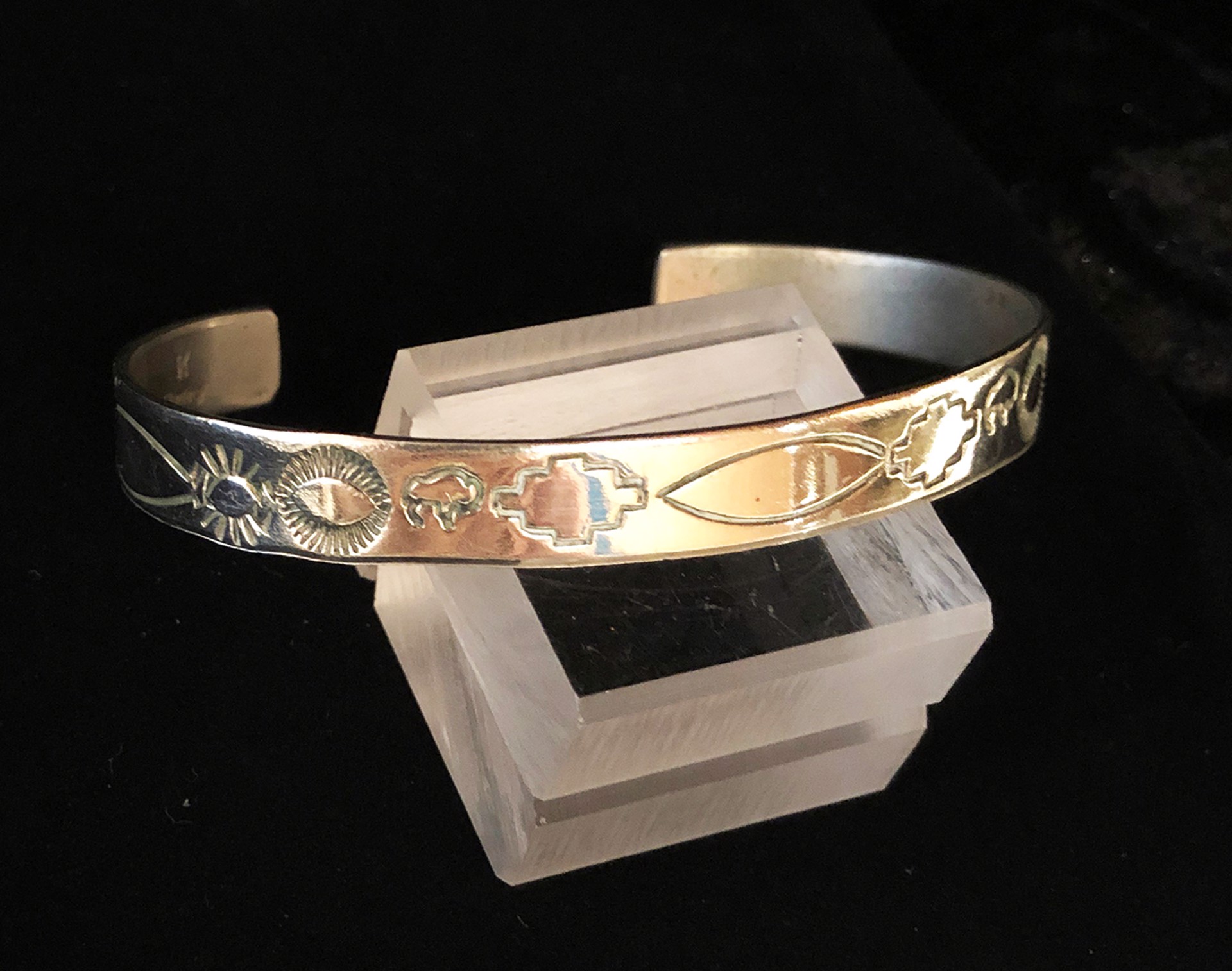 bracelet 2: Navajo Sterling Silver Cuff