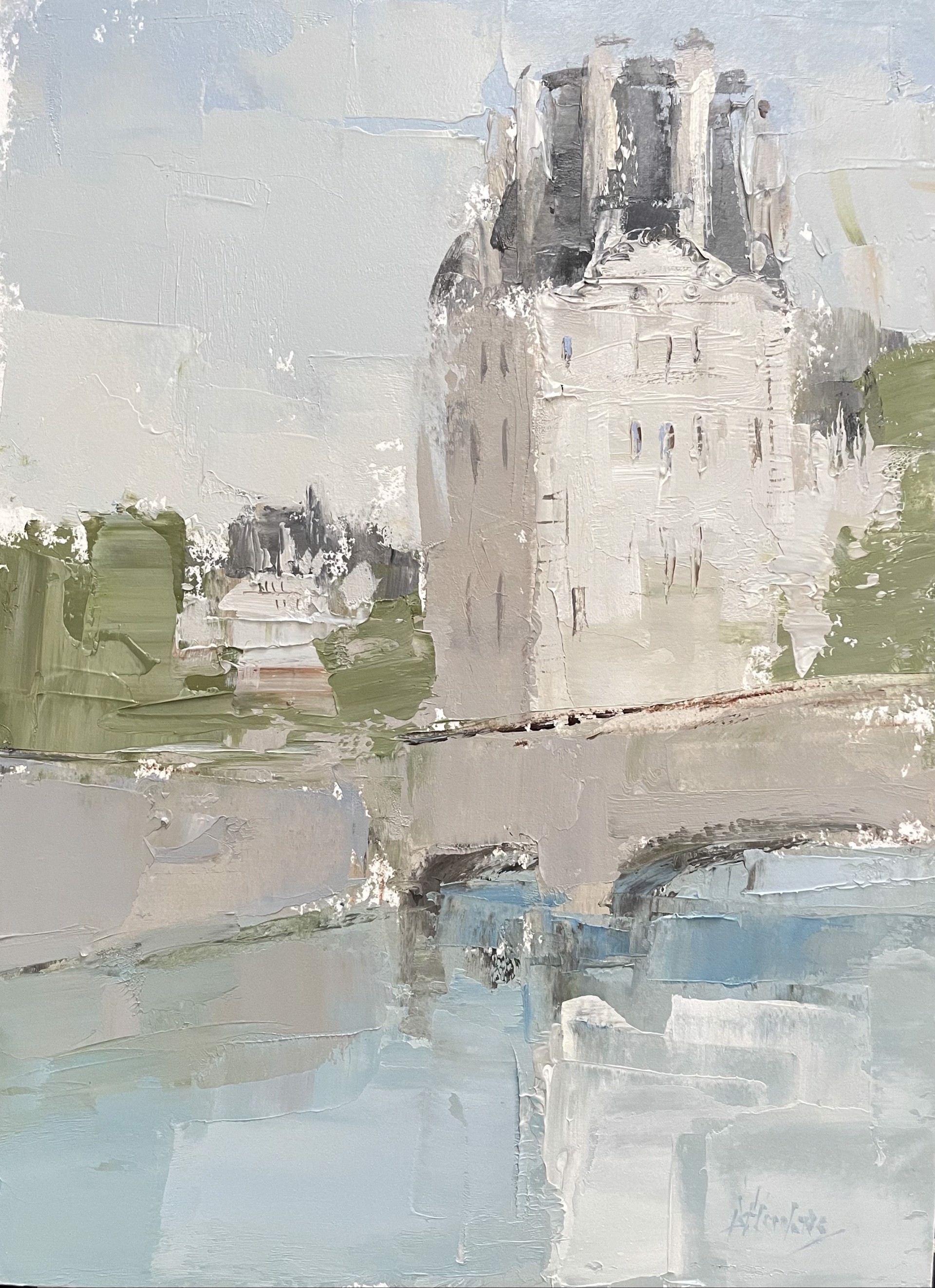View From the Seine, Paris by Barbara Flowers