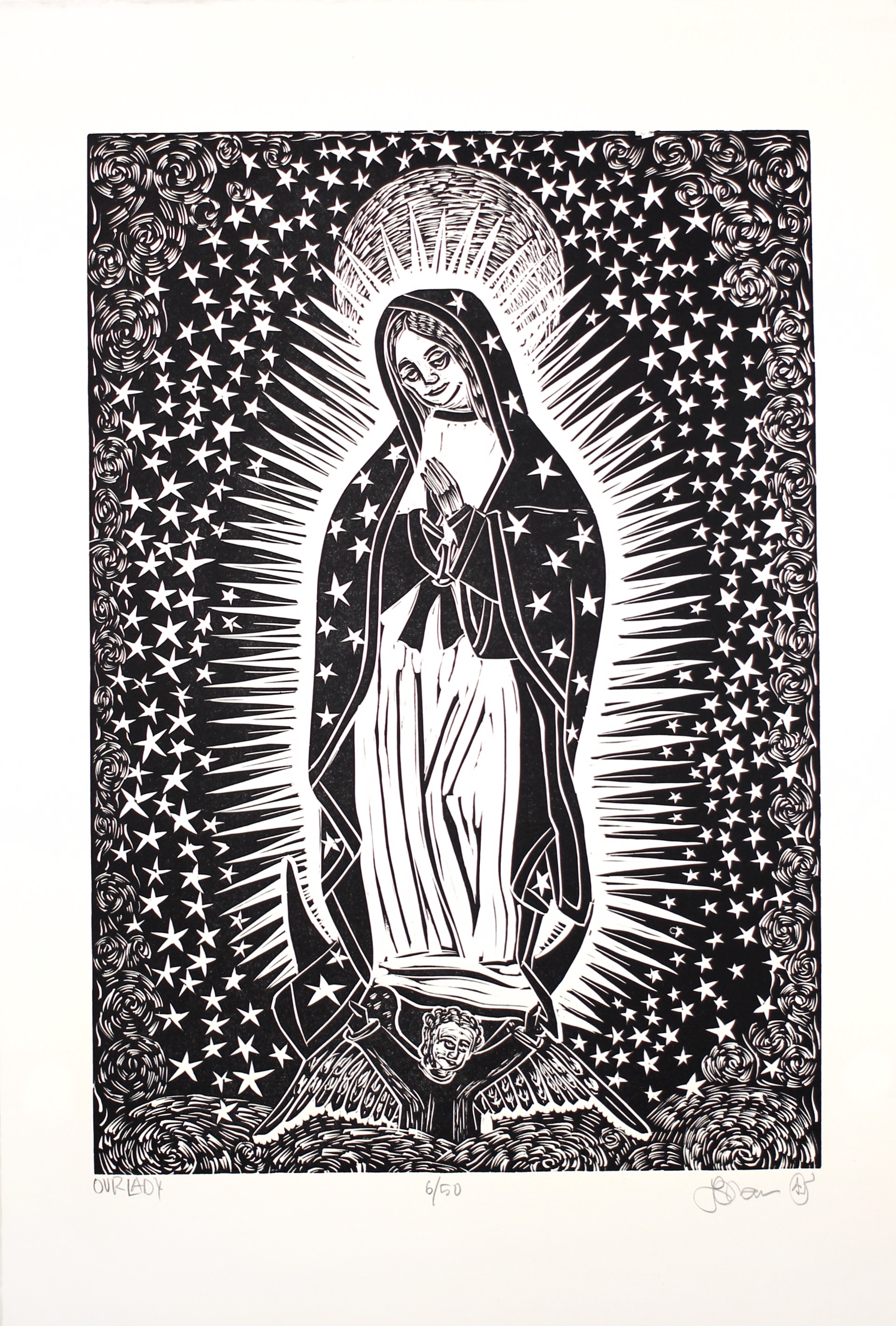 Our Lady by Luis Garcia