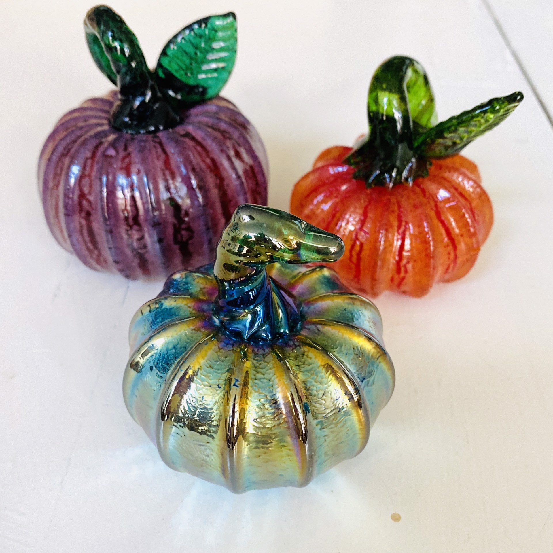 Pumpkins-Mini, assorted colors by John Glass