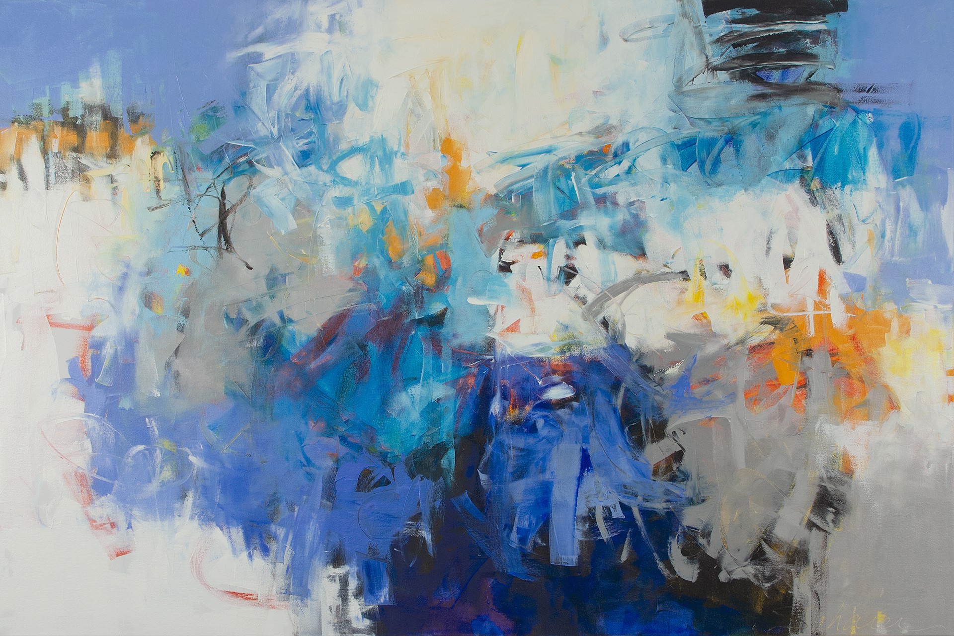 Hold That Thought (SOLD) by KAREN SCHARER