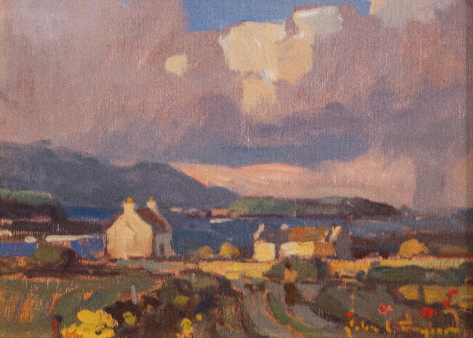 Passing Shower, County Clare Ireland by John C. Traynor
