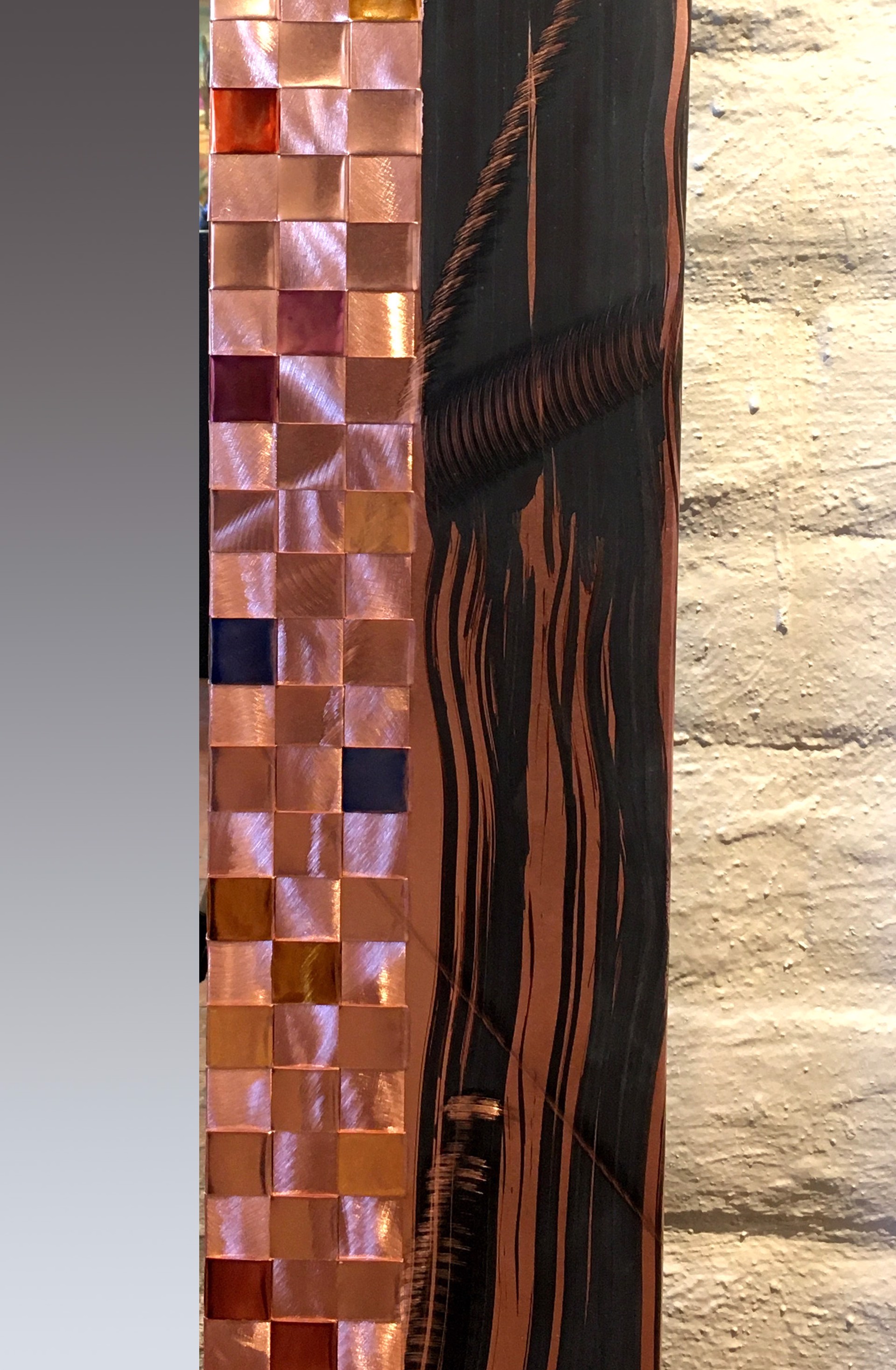 Copper or Steel Barn Door ~ Available for commissions in custom sizes and designs. by Jean And Tom Heffernan