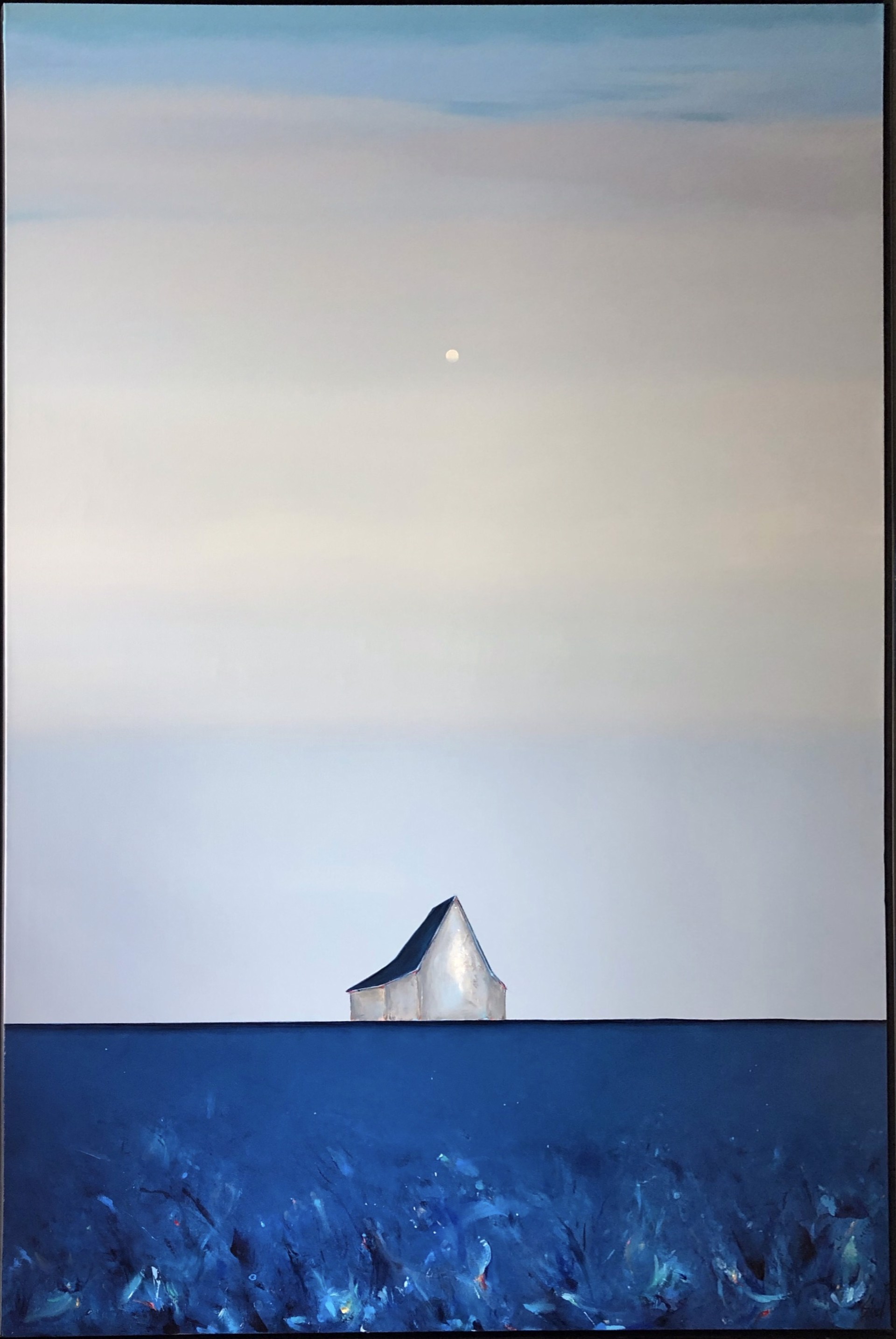 Early Dusk on the Blue Horizon by Marketa Sivek