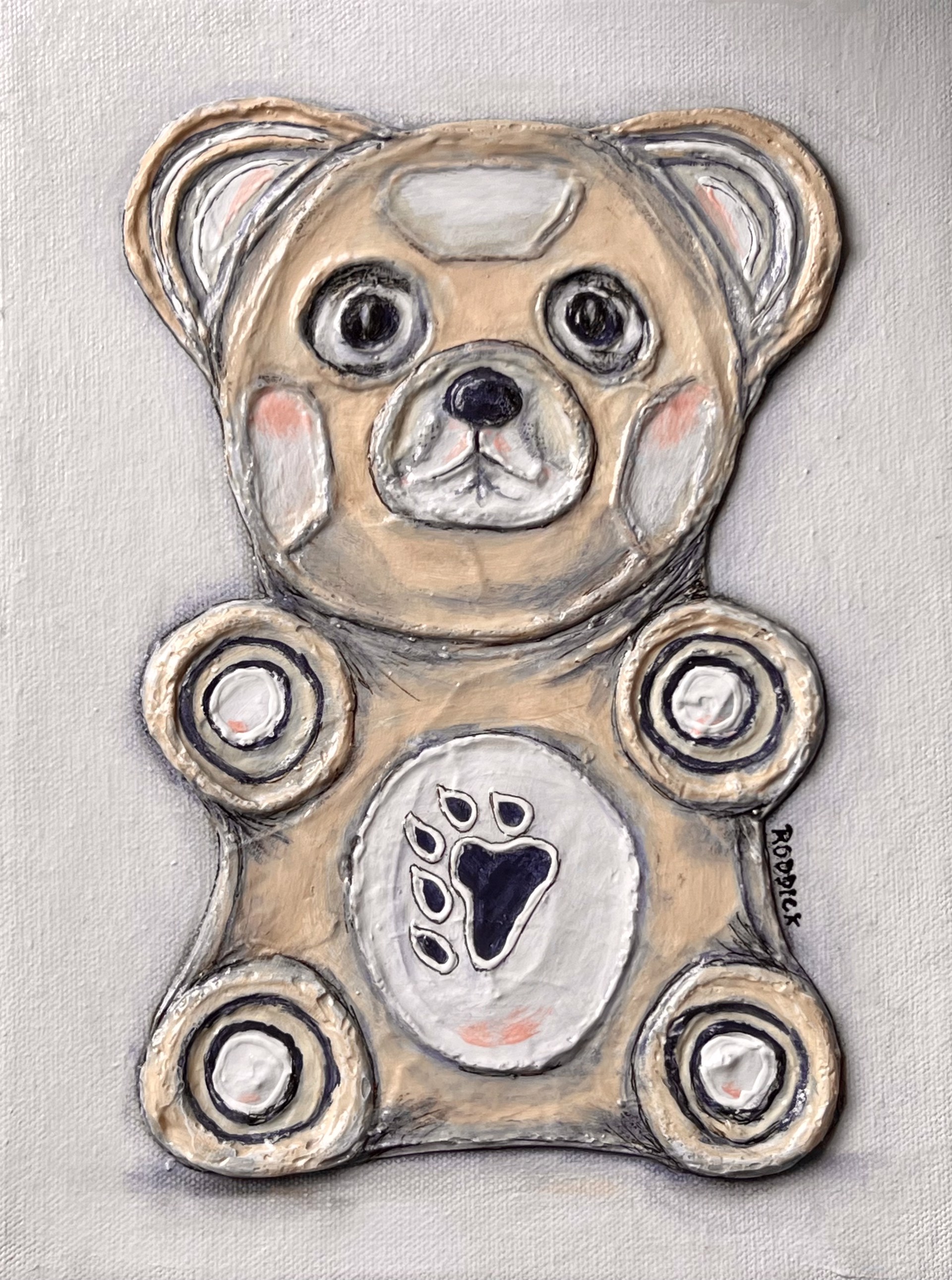 Bear With Me - Beige by Christopher Roddick