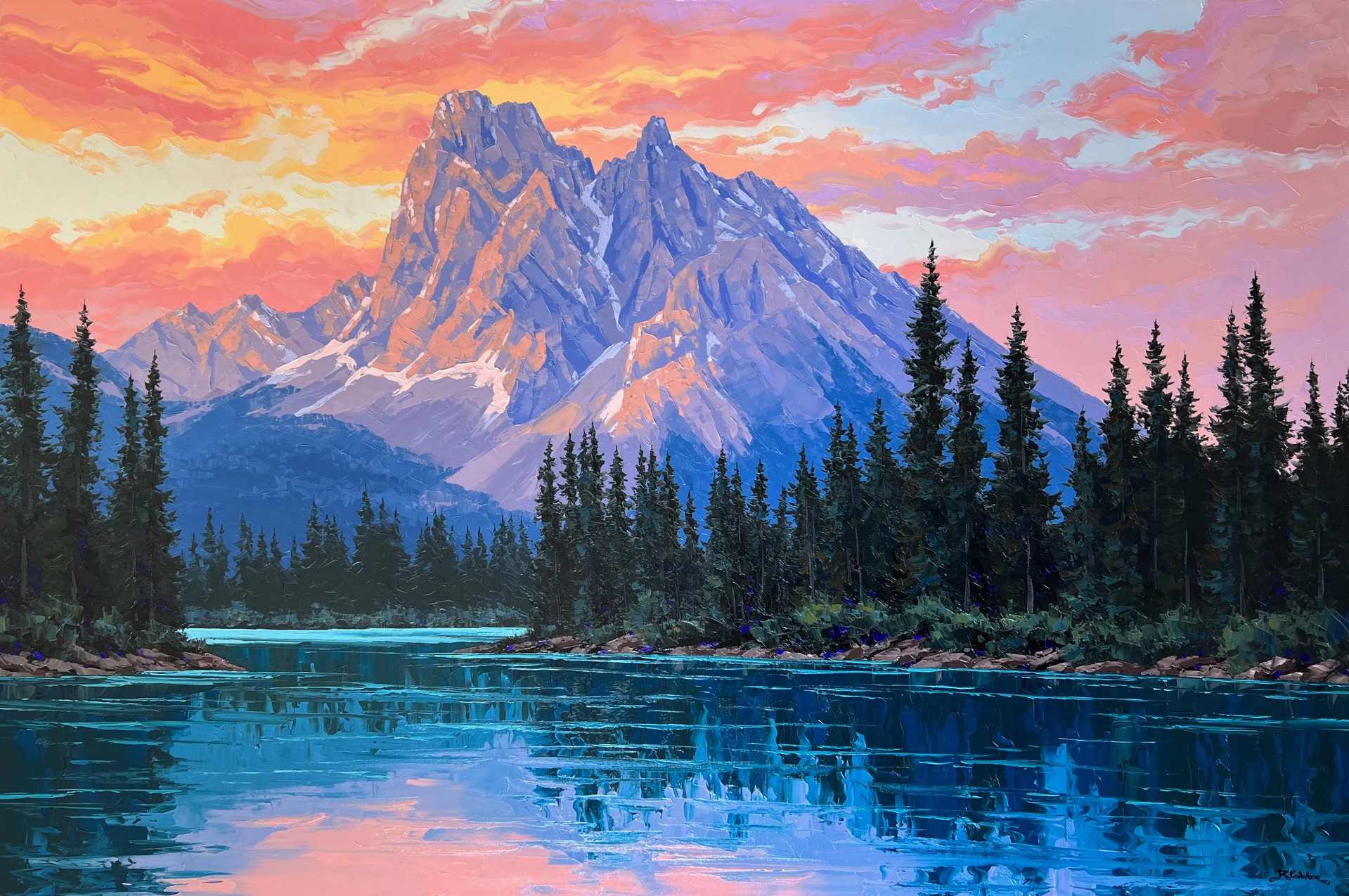 Magic Moment – Emerald Lake by Robert E Wood