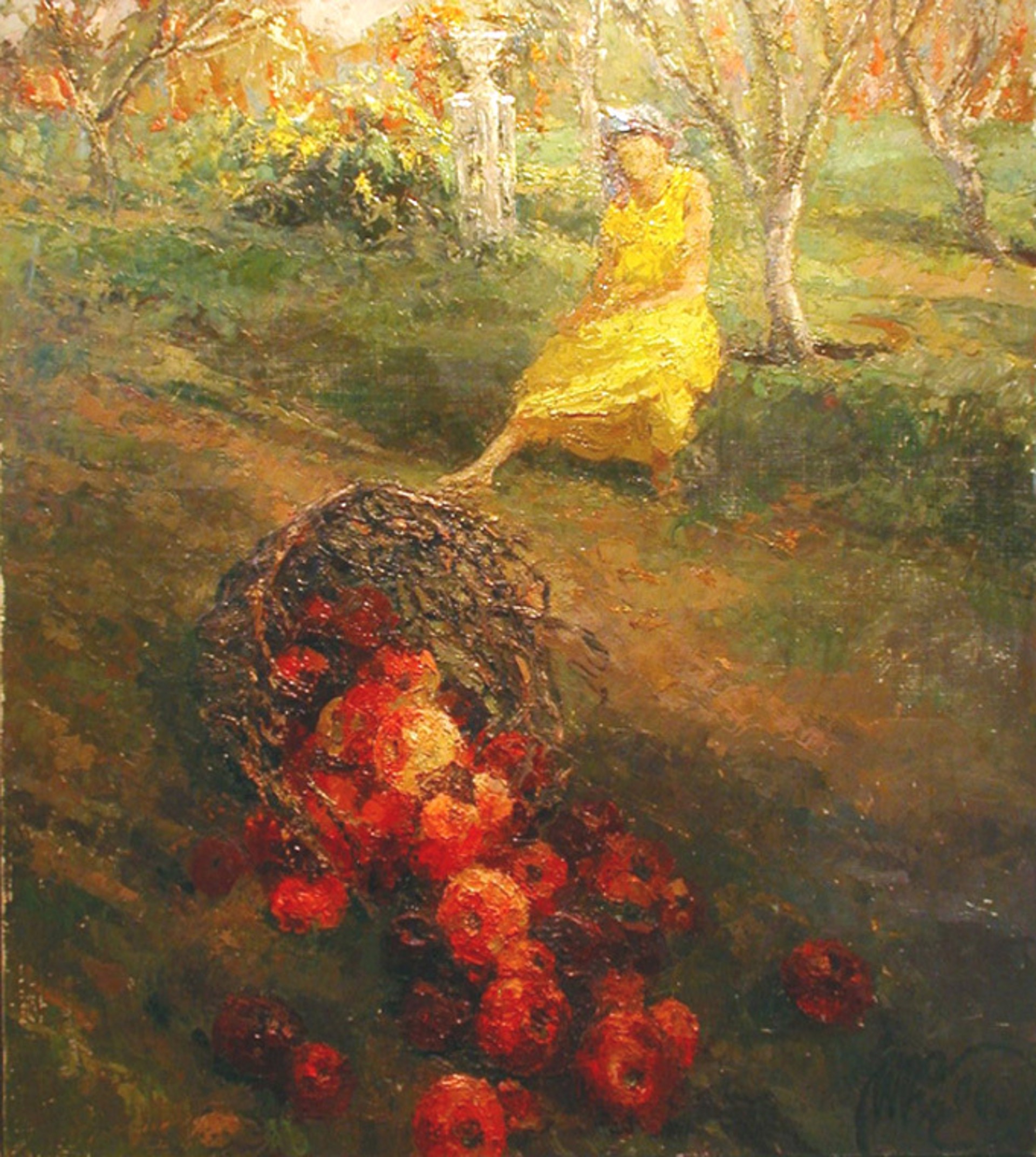In the Orchard by Nikolai Kononenko