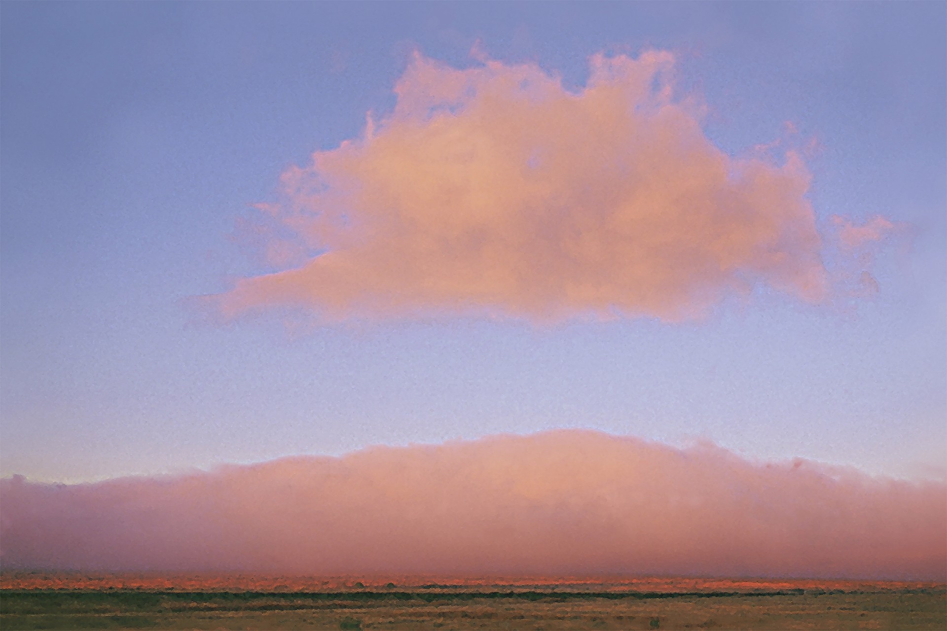Pink Cloud by E. Dan Klepper